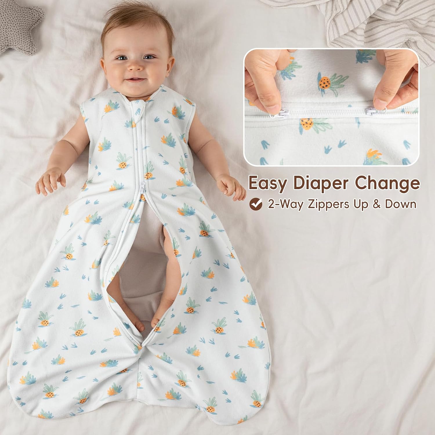 Detalle de David's Kids Baby Sleep Sack, 1.5 TOG