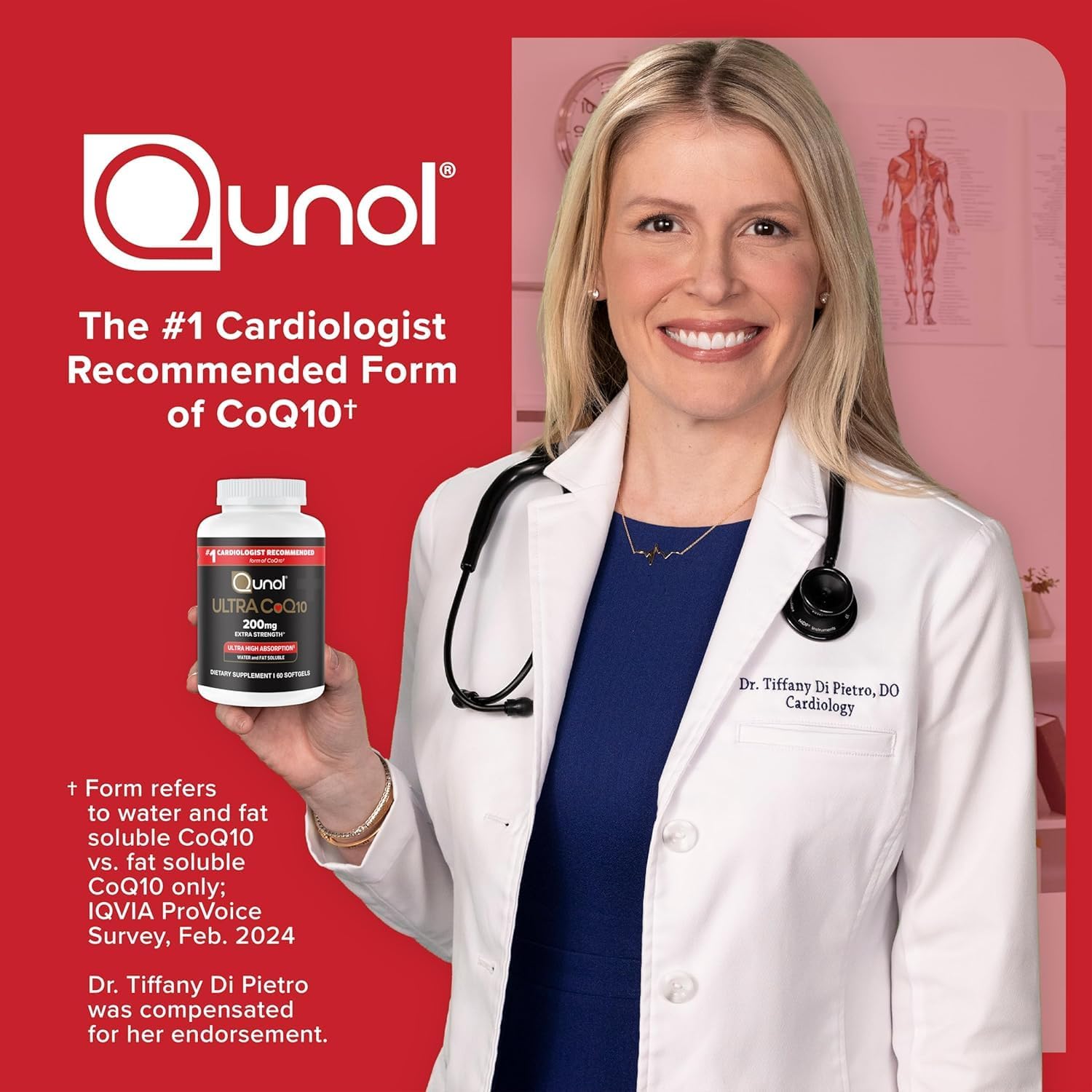 Thumbnail 4 de Qunol Ultra CoQ10 200mg Softgels, 60 Count, Ultra-High Absorption