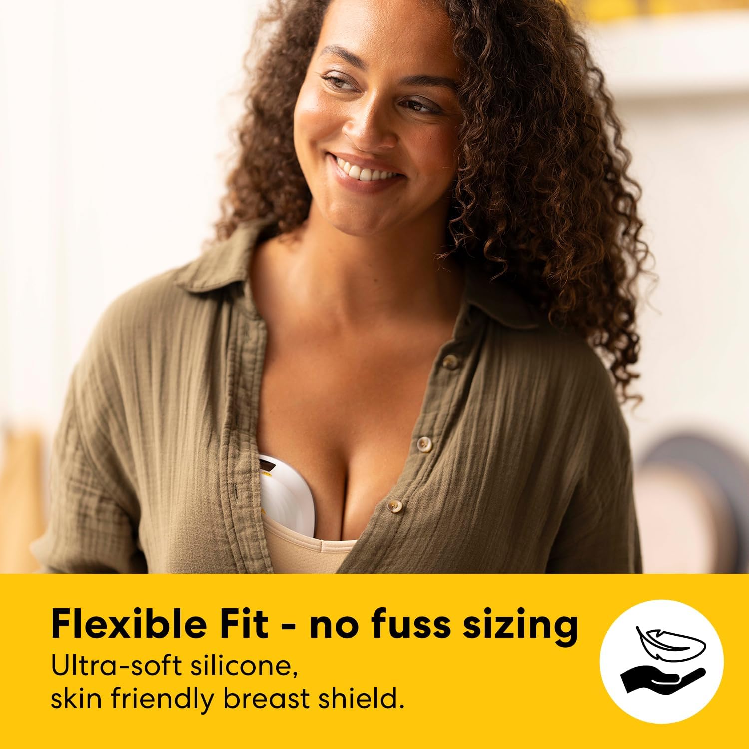 Detalle 2 de Medela Melody InBra Wearable Single Breast Pump — Hands-Free, Ultra-Soft Fit