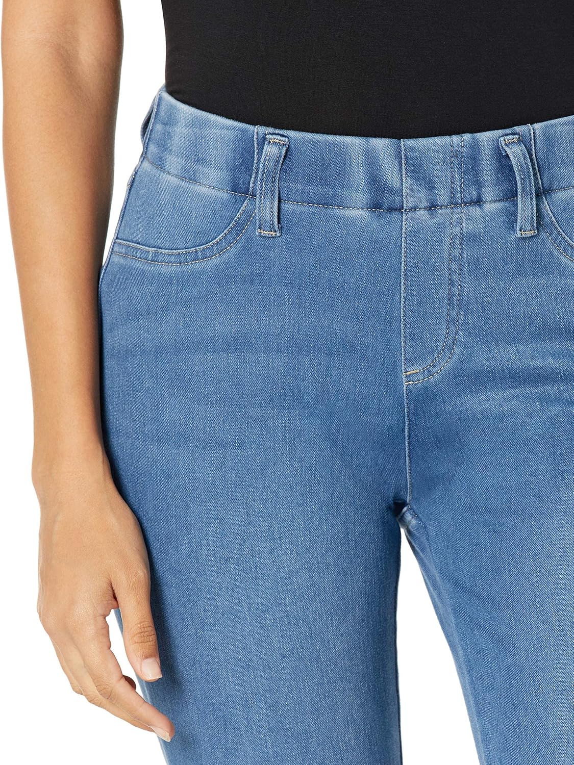 Thumbnail 3 de Amazon Essentials donna jegging in maglia elasticizzata senza zip a vita media (taglie forti)