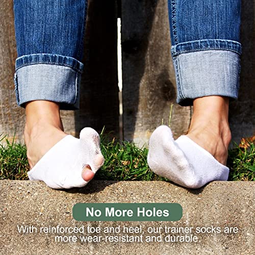 Thumbnail 5 de Niofind Bamboo Trainer Socks for Women and Men – No Show, Non-Slip, Low Cut
