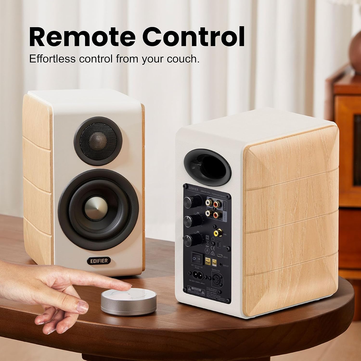 Thumbnail 4 de Edifier S880DB MKII 88W Hi‑Res Bookshelf Speakers