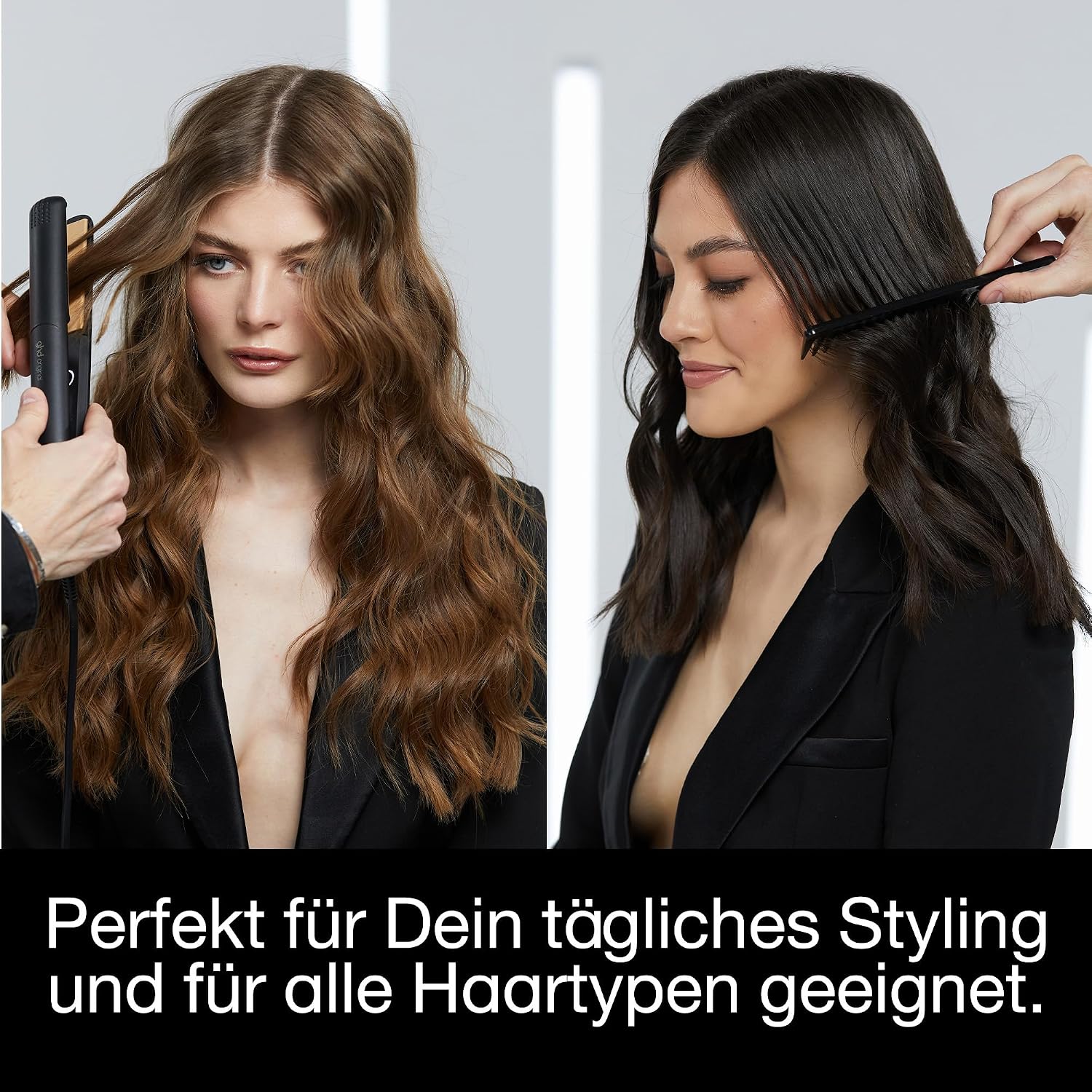 Detalle 1 de ghd original Glätteisen mit 24 mm Platten