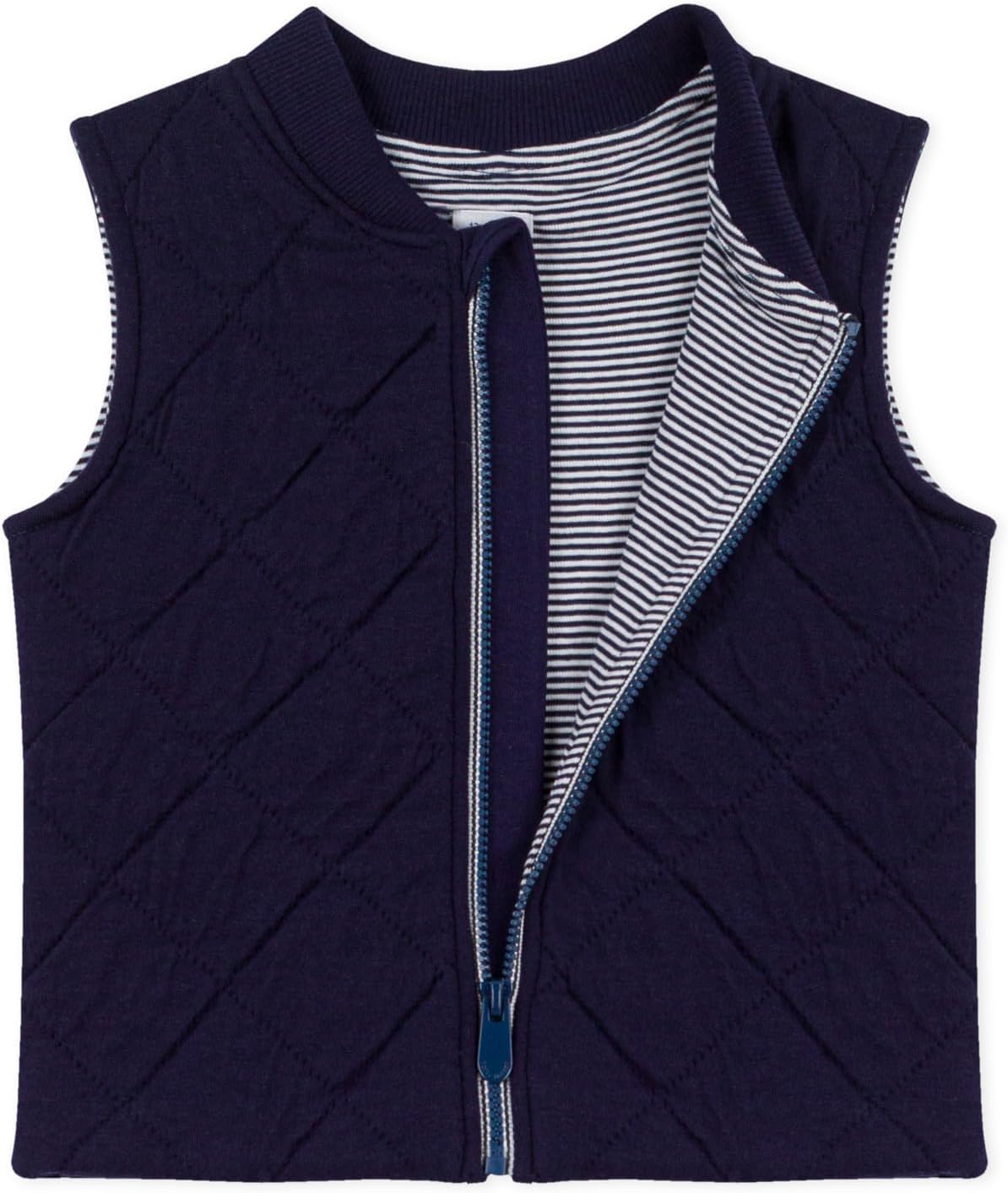 Thumbnail 2 de Petit Bateau doudoune bébé sans manches en coton matelassé (mixte)