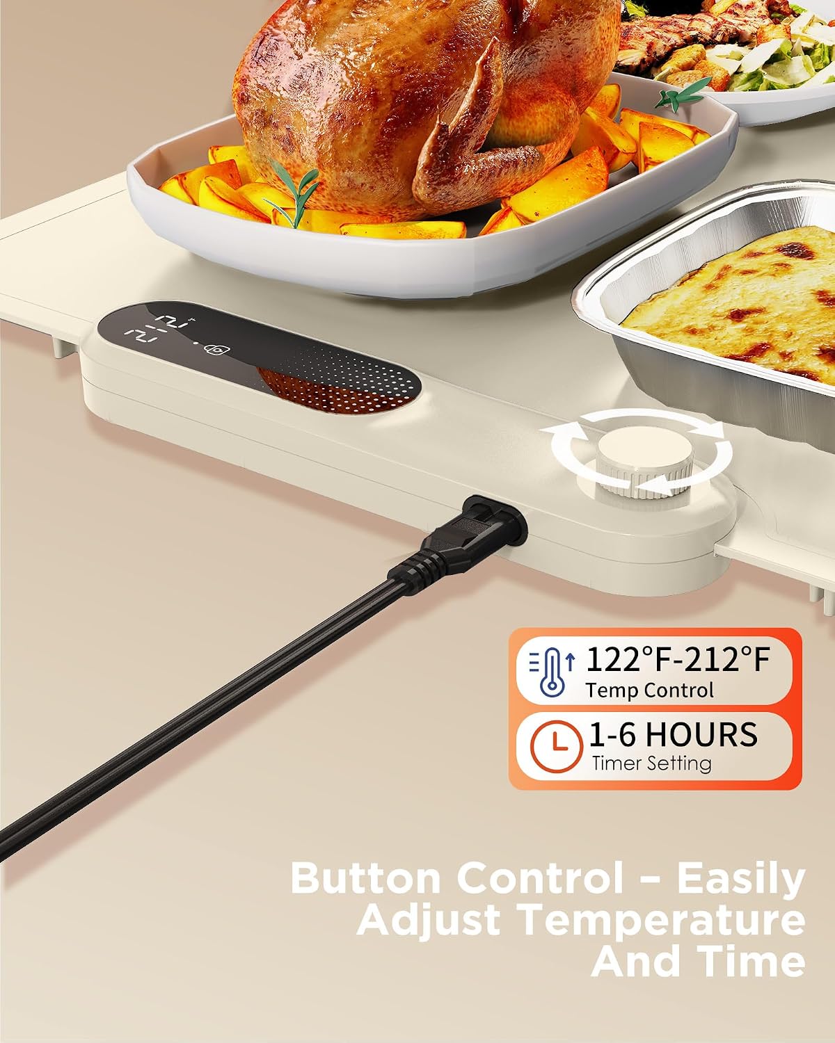 Detalle 2 de FEPPO Food Warming Mat 35" x 16
