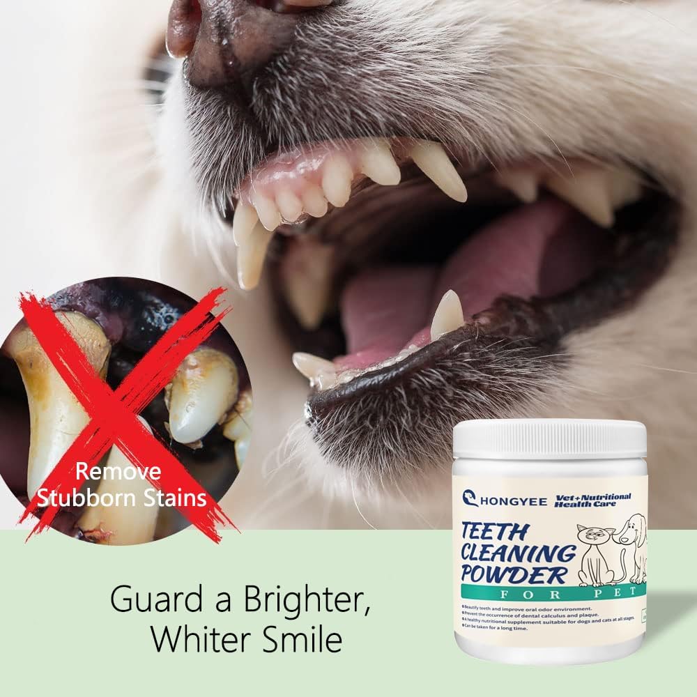 Thumbnail 2 de HONGYEE tandreinigingspoeder voor honden en katten, 150 g