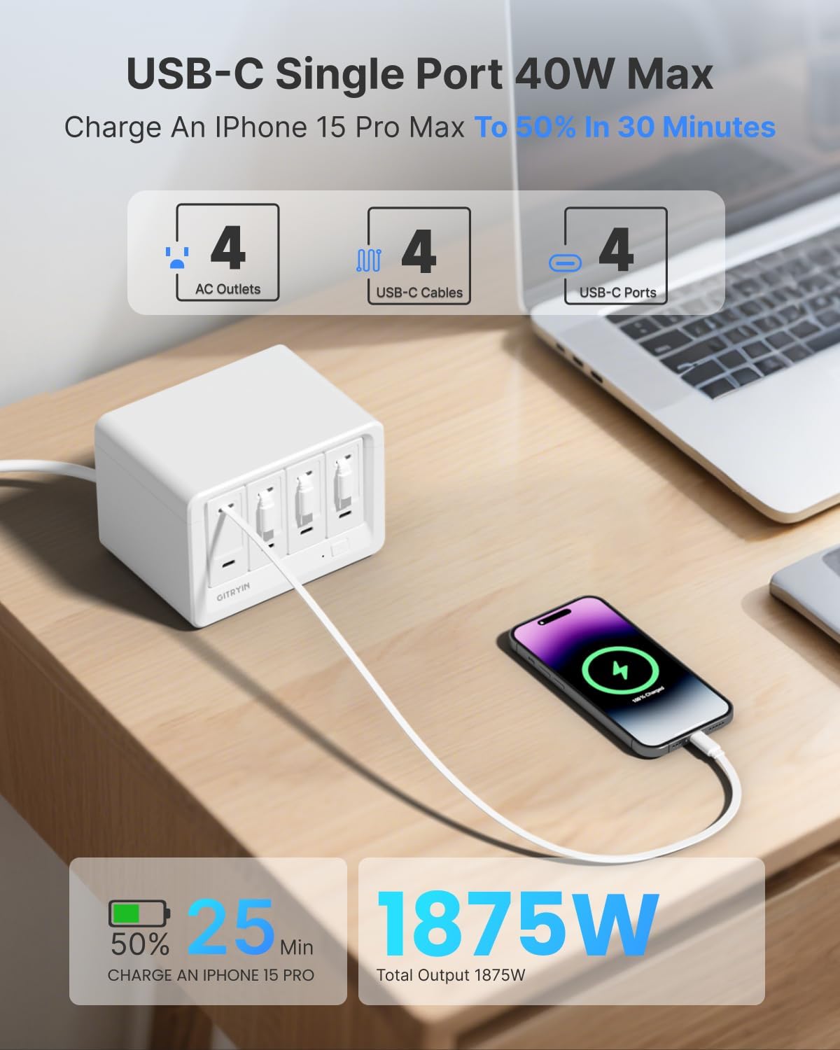 Thumbnail 4 de Gitryin 12-in-1 Charging Station