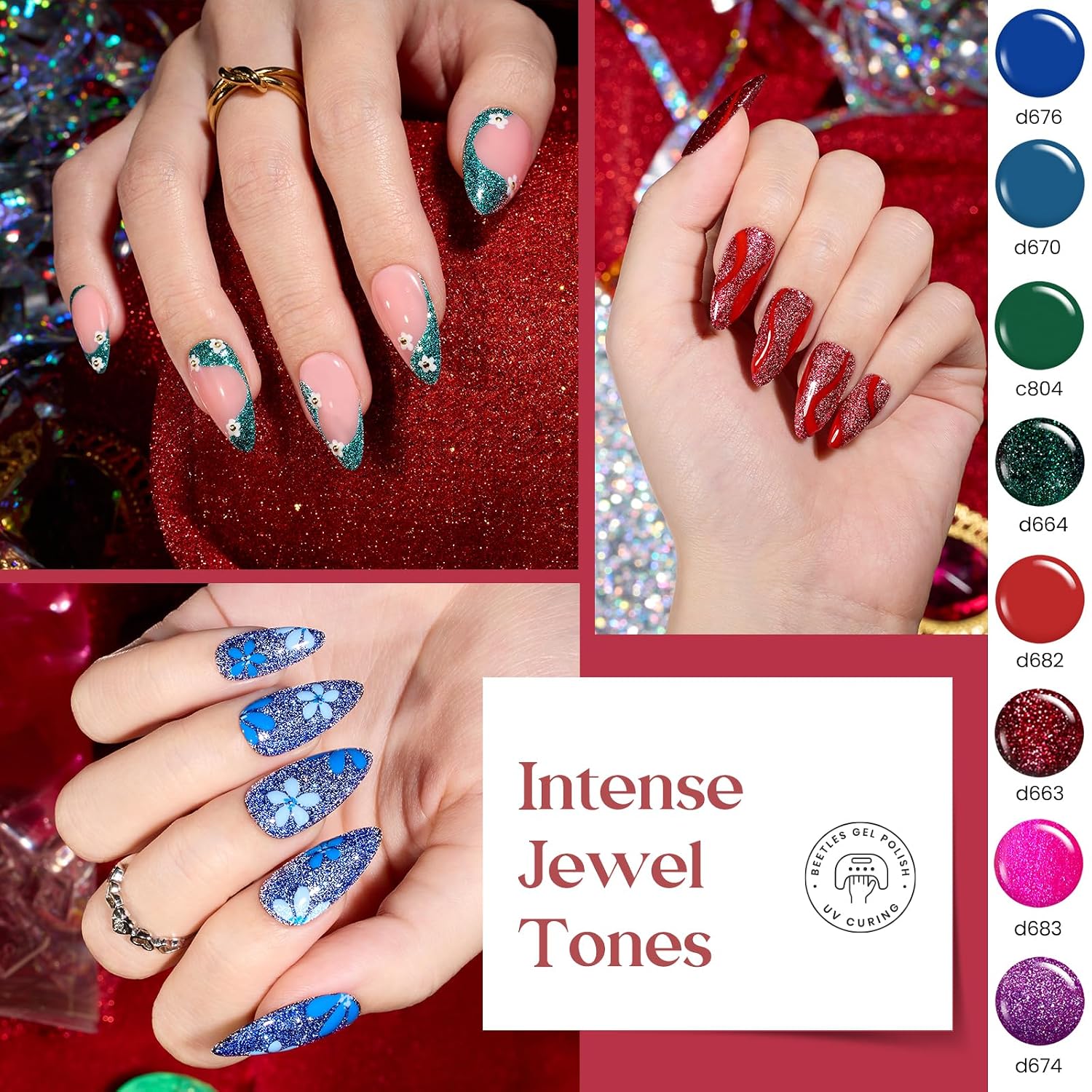 Thumbnail 5 de Beetles Gel Liner Nail Art Set 50 Colors