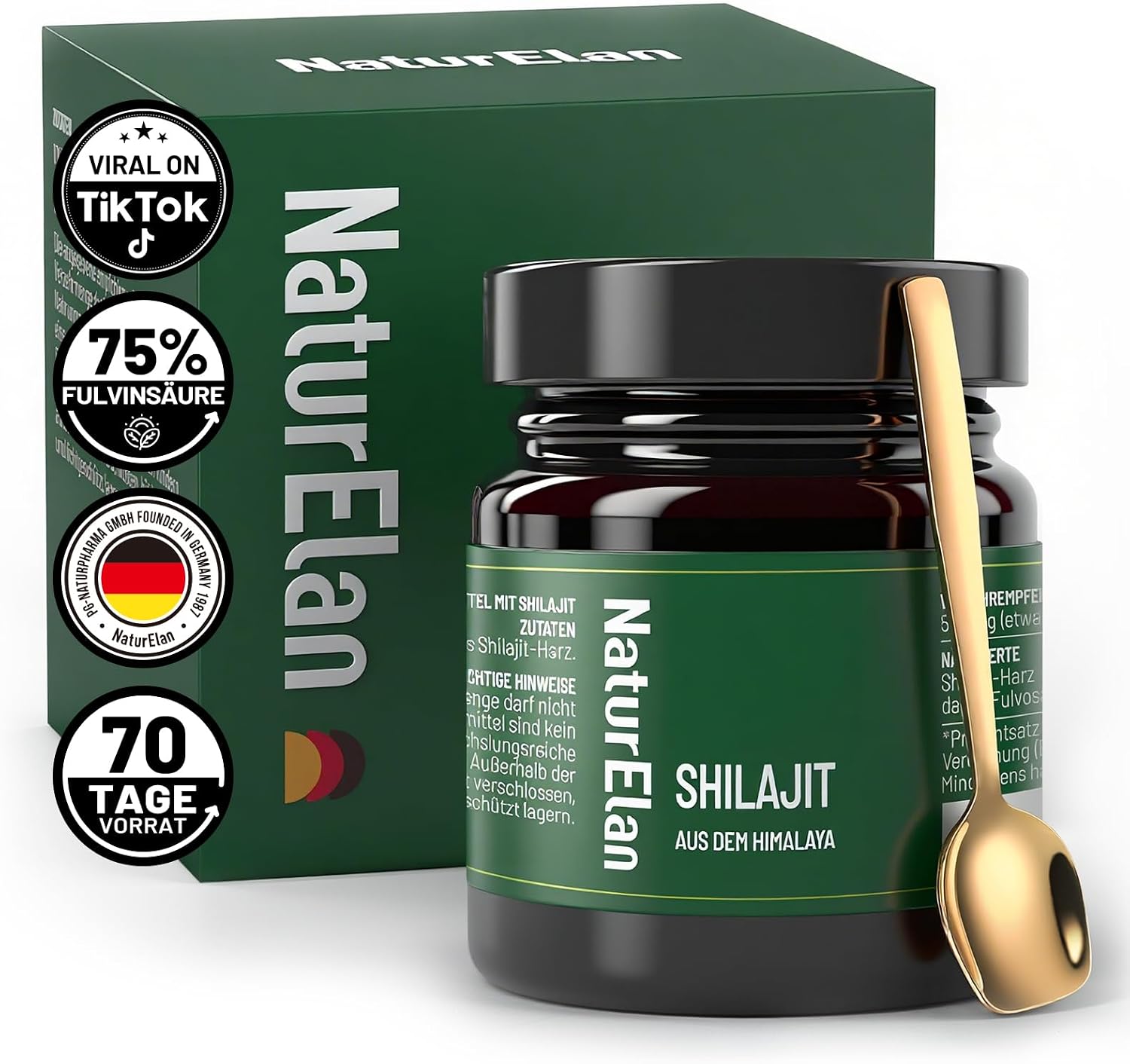 Detalle de Shilajit Original Himalaya Hochdosiert 75%