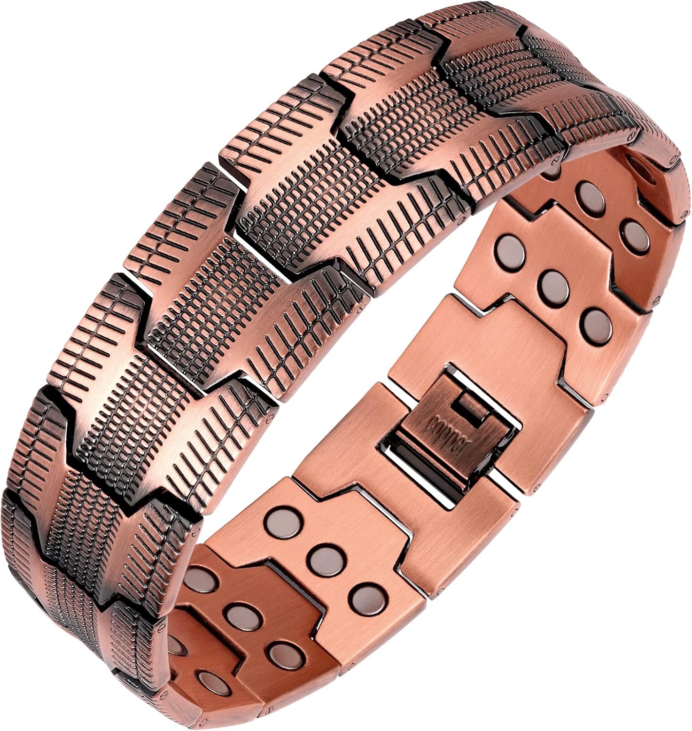 Detalle de Feraco 3X Strength Copper Bracelet