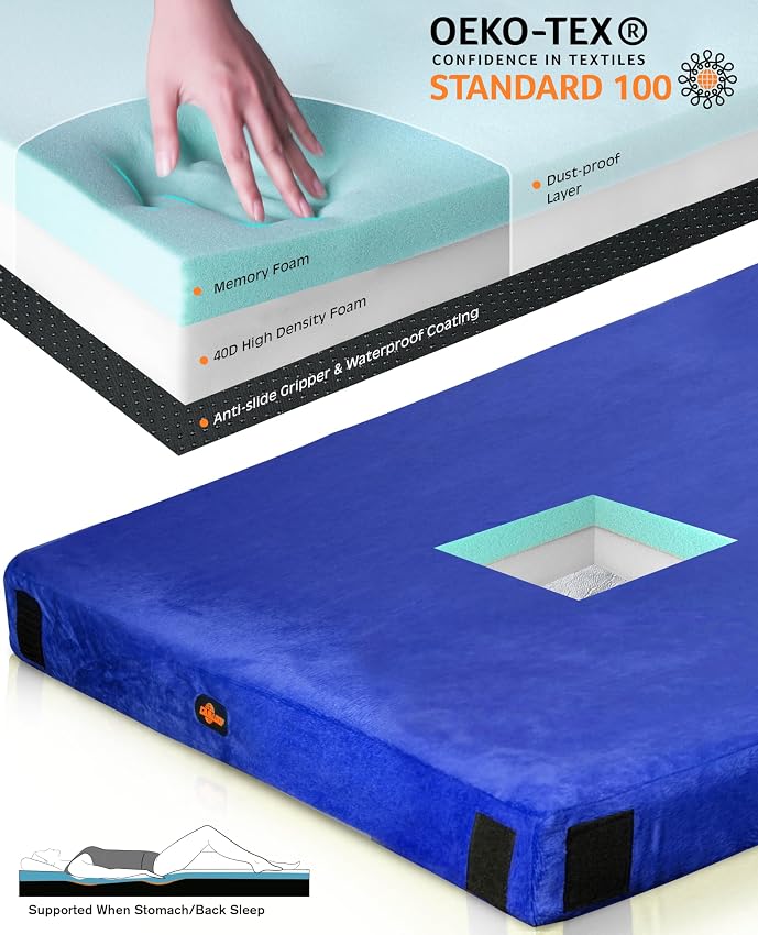 Thumbnail 6 de GAIALOOP 3-Inch Memory Foam Camping Mattress