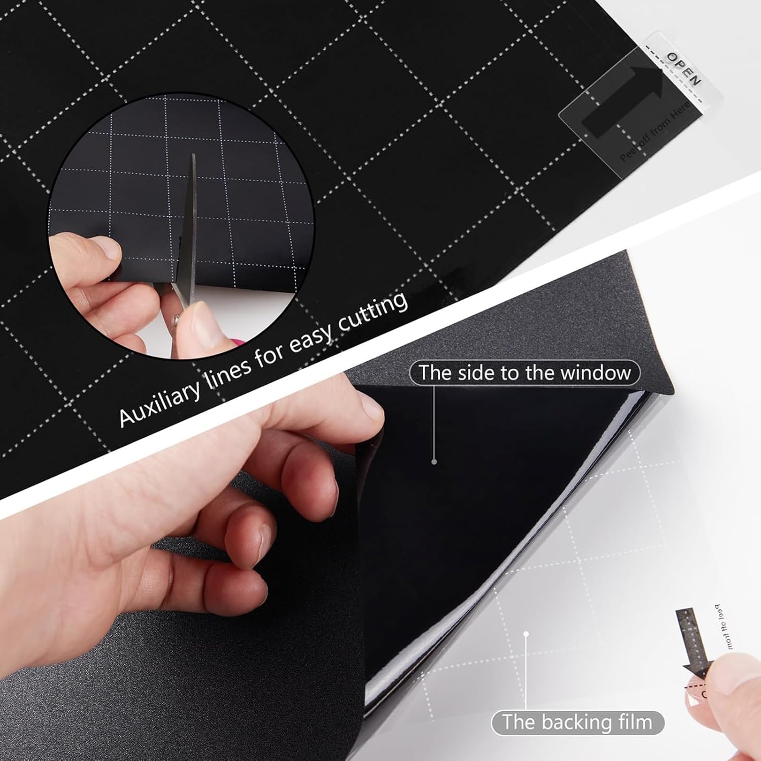 Thumbnail 5 de Kromapolis Blackout Window Film 17.5" x 78.7