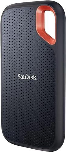 Detalle de SanDisk Extreme Portable SSD 4TB (Older Model) – Up to 1050MB/s Read, 1000MB/s Write