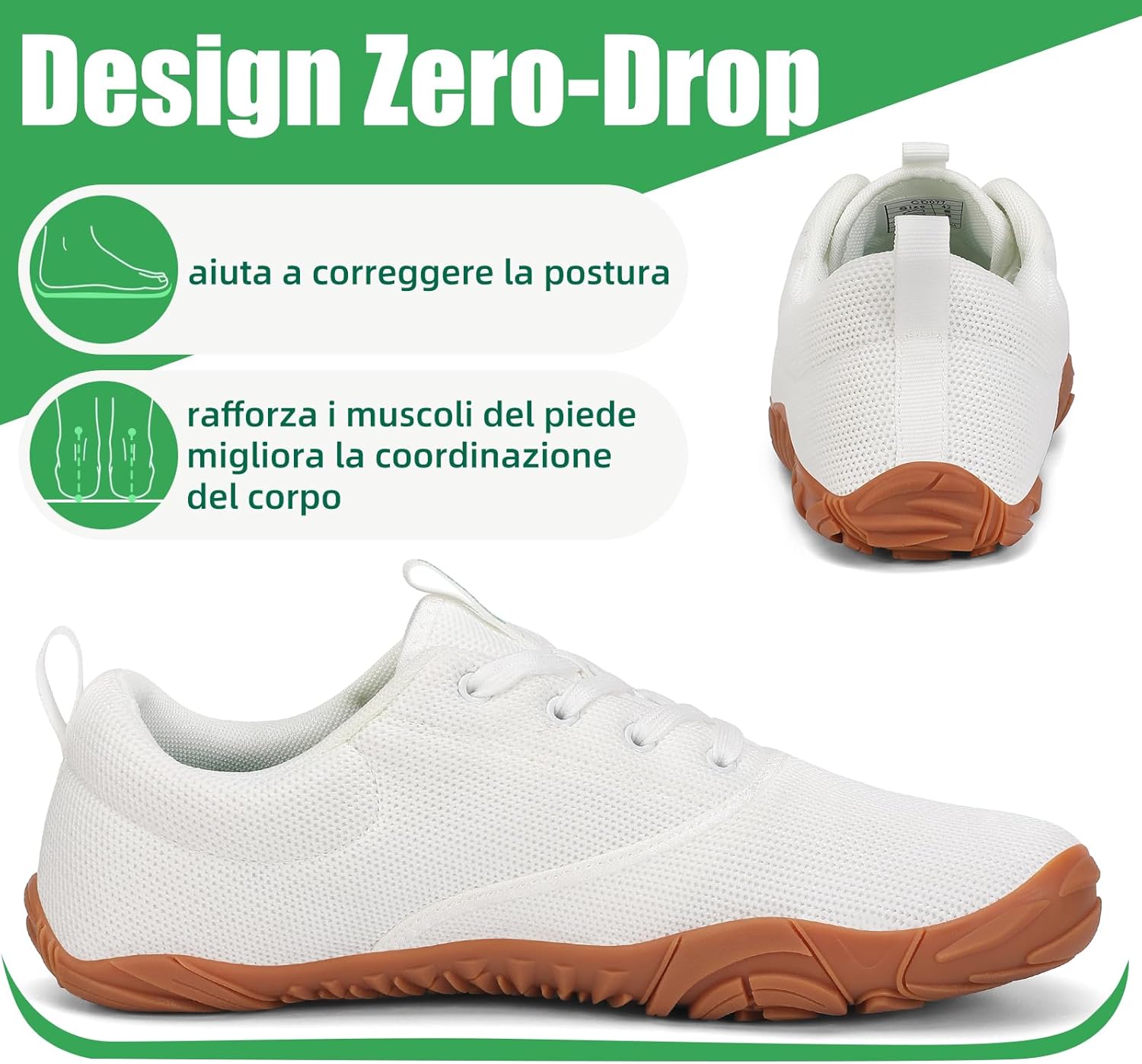 Thumbnail 2 de SAGUARO Unisex Scarpe Minimaliste: leggerezza, sensibilità al terreno e grip affidabile