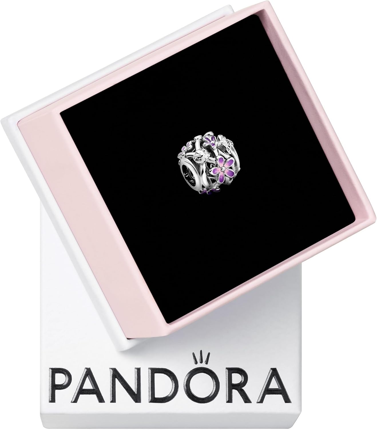 Detalle 2 de PANDORA Zwischenelement Liebliche Gänseblümchen 791495EN12 – Charm für Pandora-Armbänder