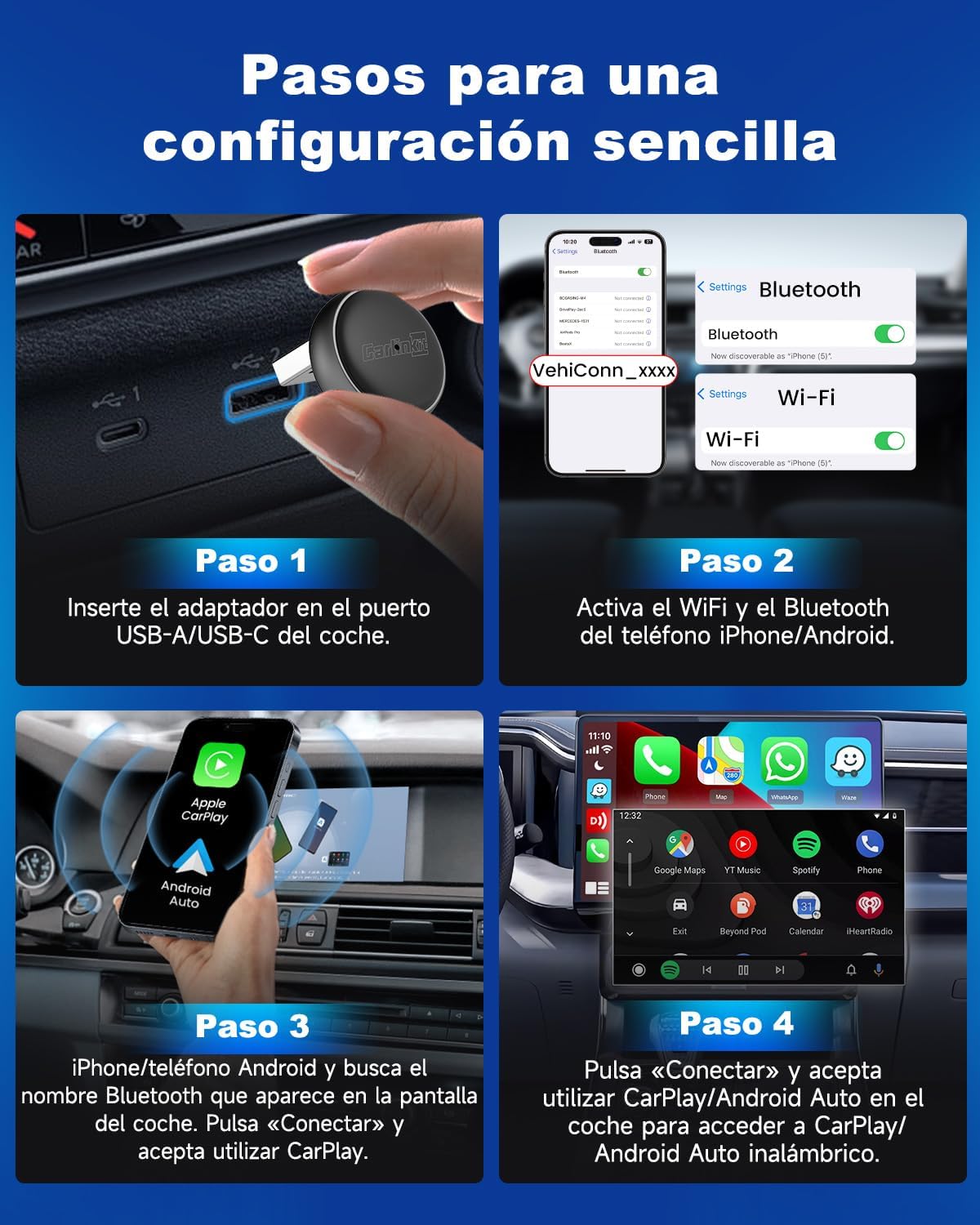 Thumbnail 4 de Carlinkit Mini Ultra 3 Adaptador inalámbrico 1 año