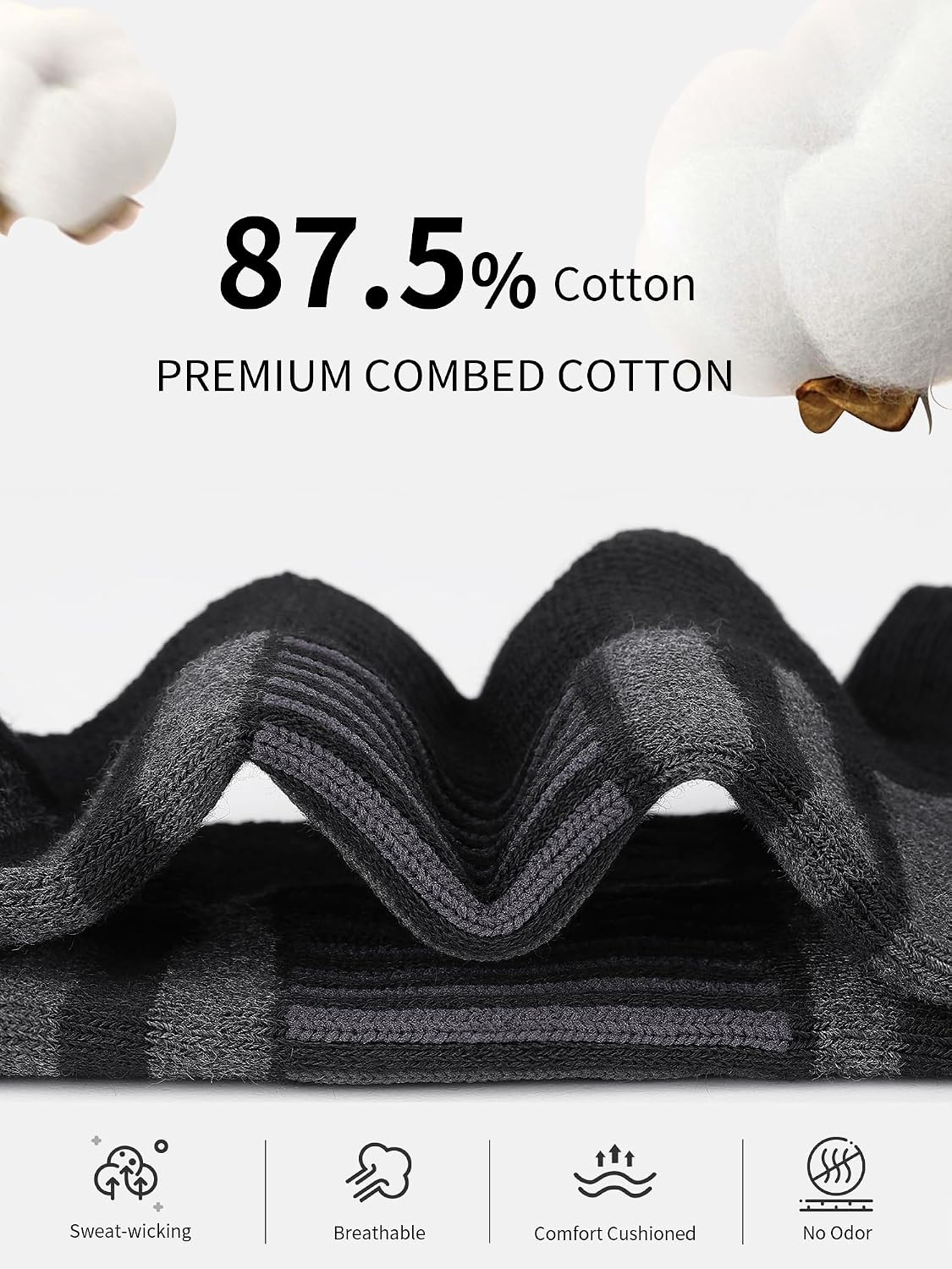 Detalle 1 de Airacker Running Socks Cotton