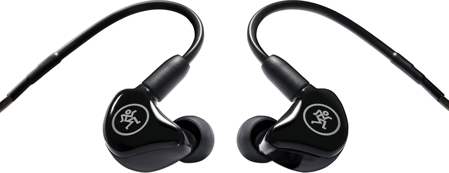 Thumbnail 6 de Mackie MP-220 in-ear-hörlurar med dubbla dynamiska element och ljudisolering