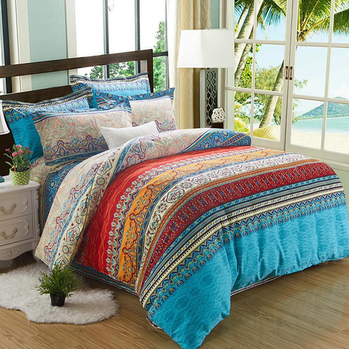 Thumbnail 5 de Nesture Bettwäsche 155x220 Boho – Microfaser 2-teilig mit Reißverschluss