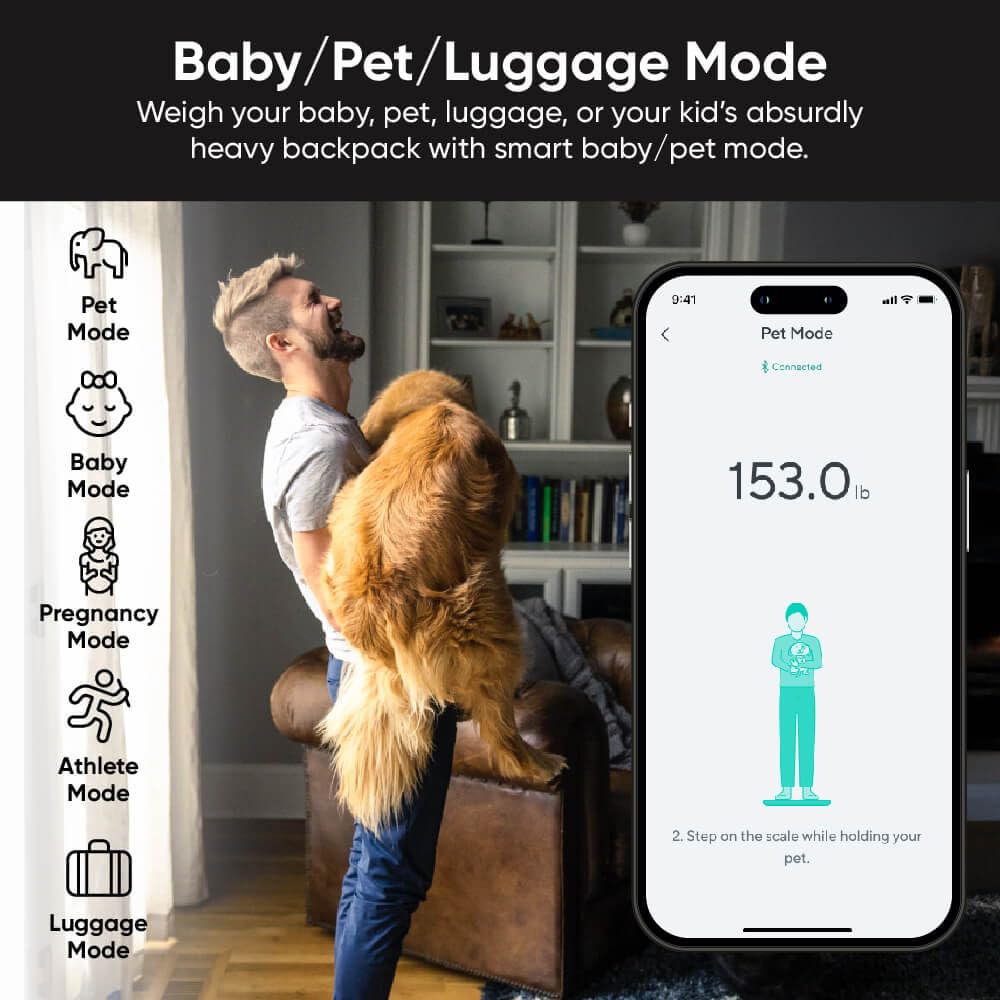 Thumbnail 5 de Wyze Scale Ultra: Smart Scale with 4.3" Color Display and 13 Metrics