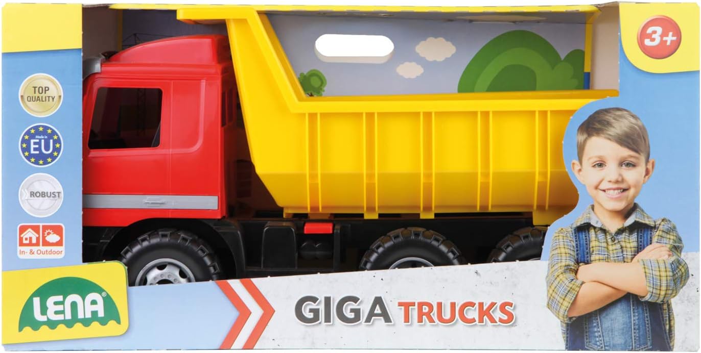 Detalle de LENA 02031 – Riesen Muldenkipper Mercedes-Benz Actros, 63 cm, verriegelbare Mulde, TÜV-geprüft