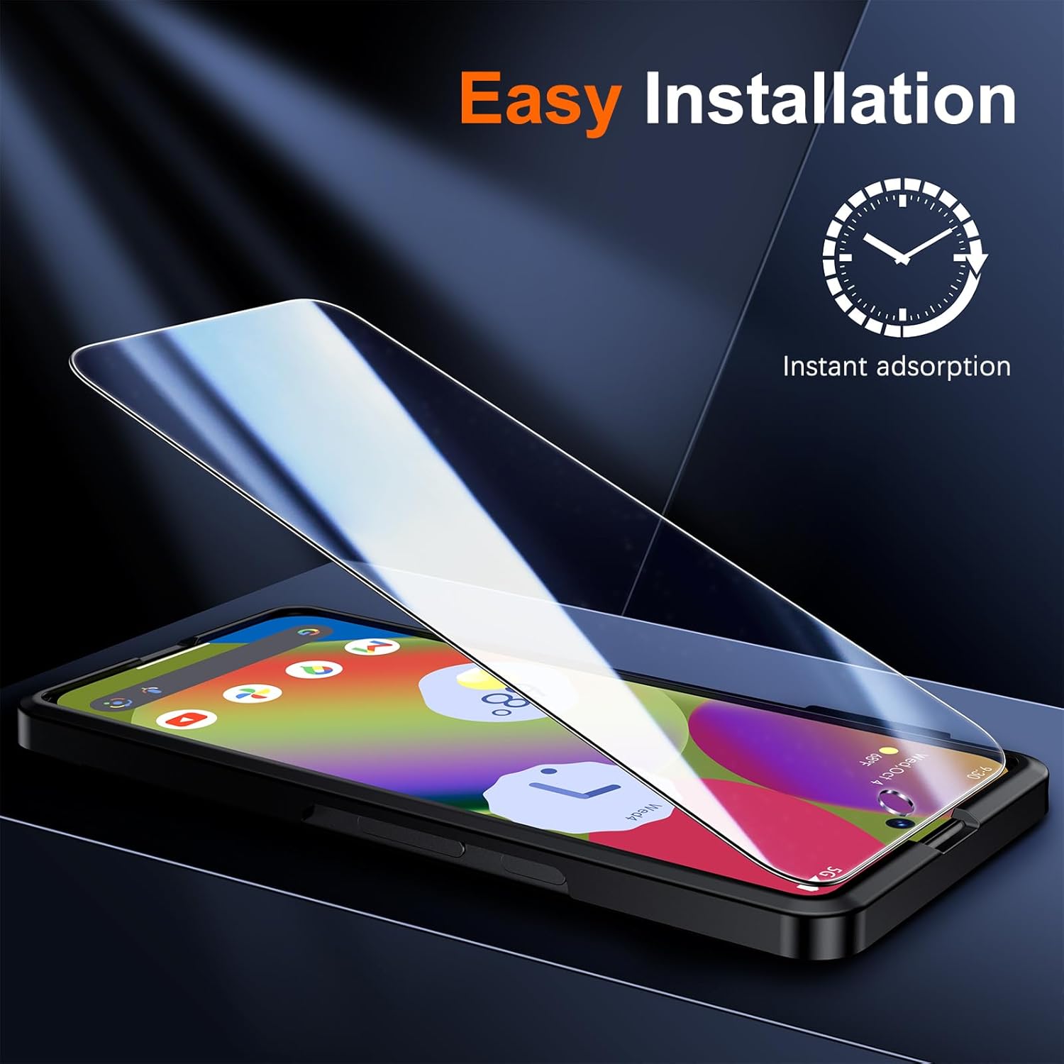 Thumbnail 4 de UniqueMe Google Pixel 10 Screen Protector – 2+2 Pack (Tempered Glass) with Camera Lens Protection
