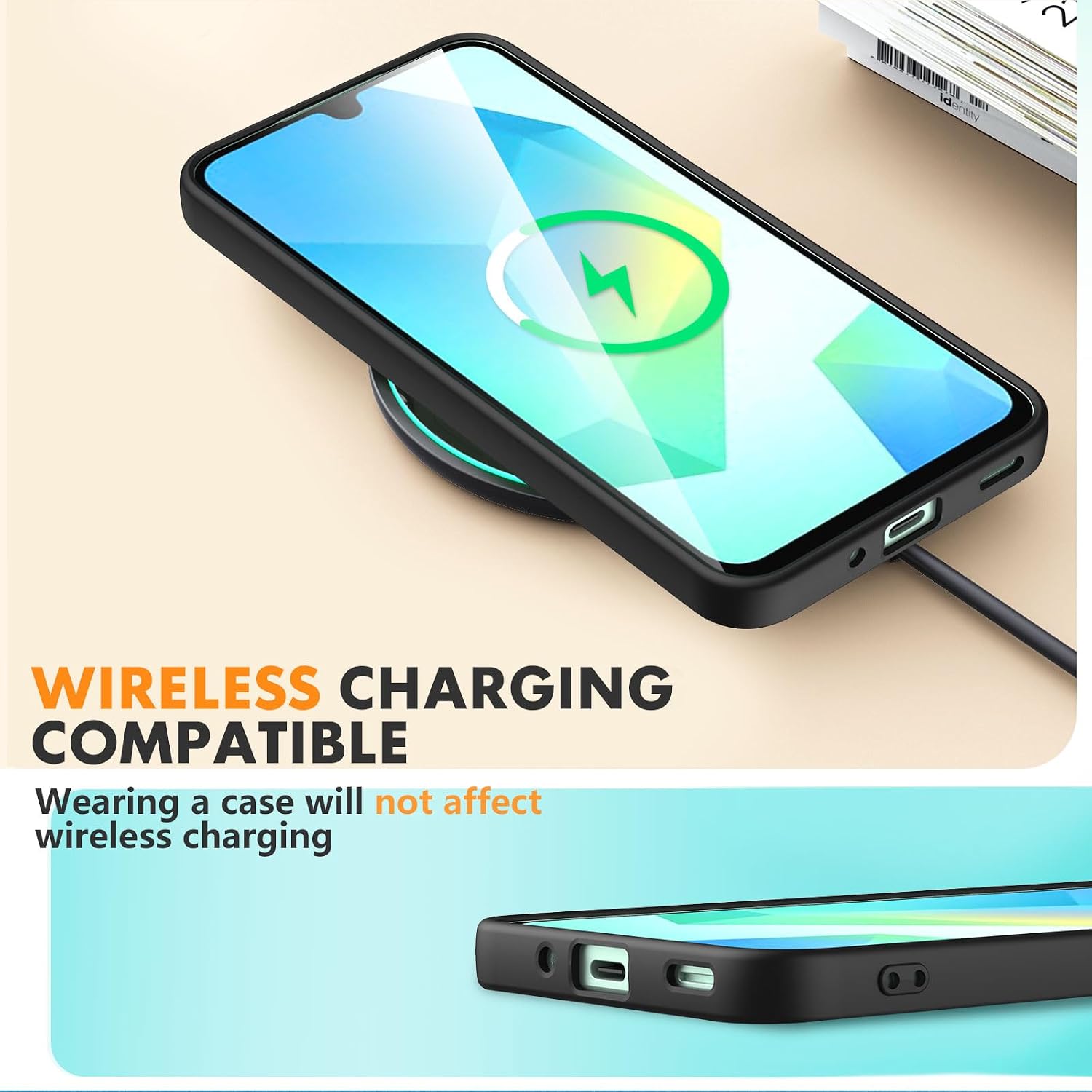 Thumbnail 5 de Vansdon Cover per Samsung Galaxy A16 4G/5G con pellicola protettiva in vetro temperato e protezione in silicone liquido