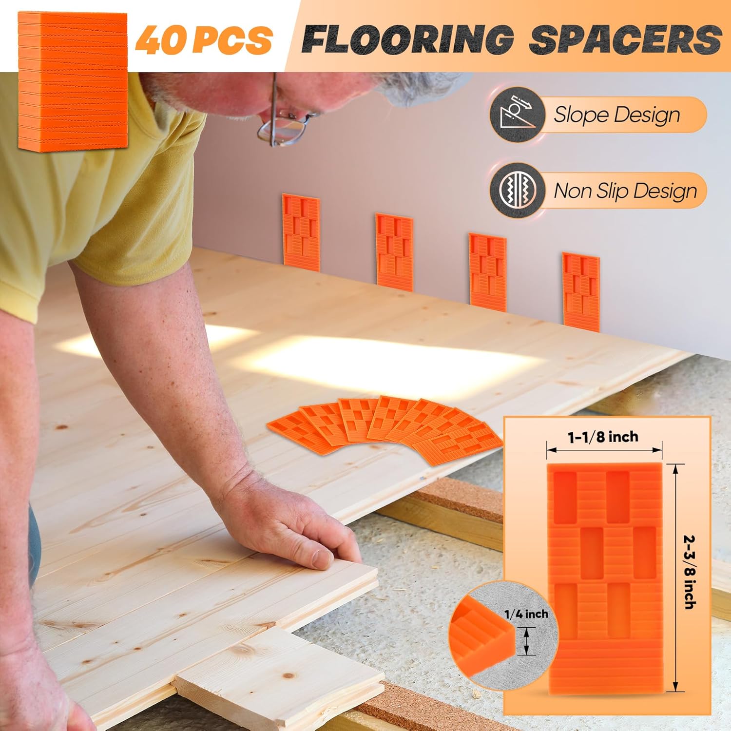 Thumbnail 6 de Saker wood flooring installation kit 63-piece