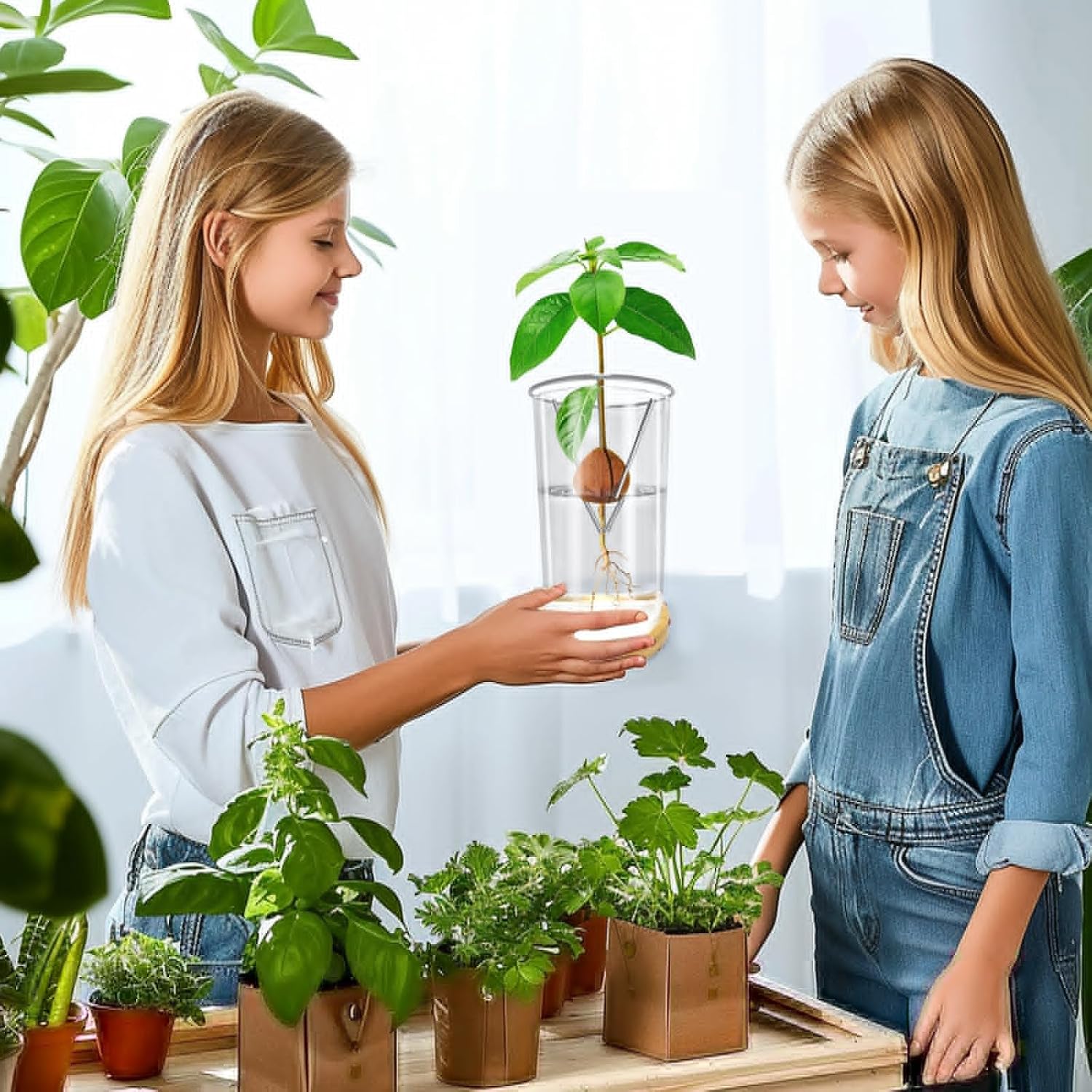 Thumbnail 6 de Avocado Seed Starter Vase in Glass