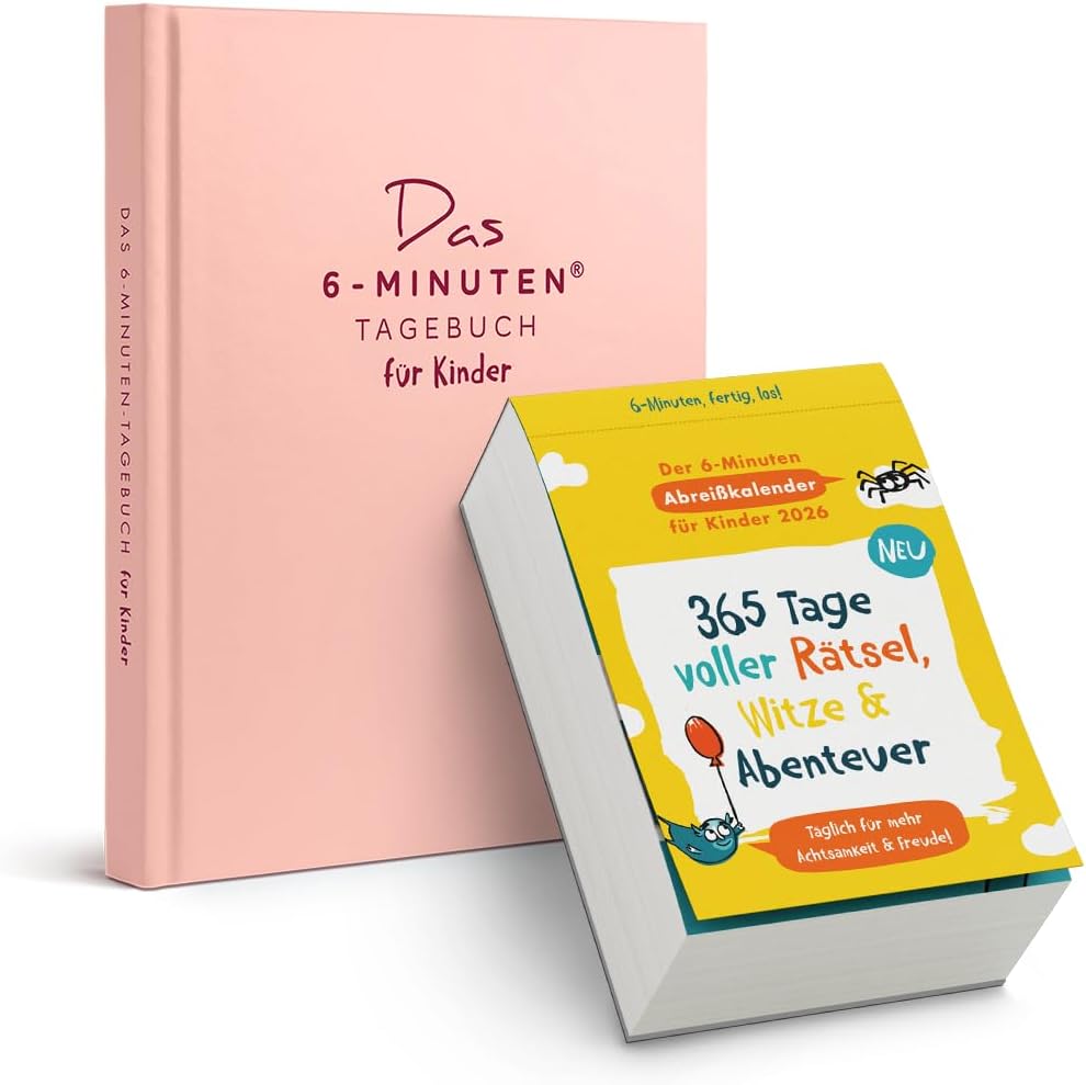 Thumbnail 6 de 6‑Minuten Gefühlstagebuch Kinder 6–12 Jahre 📚