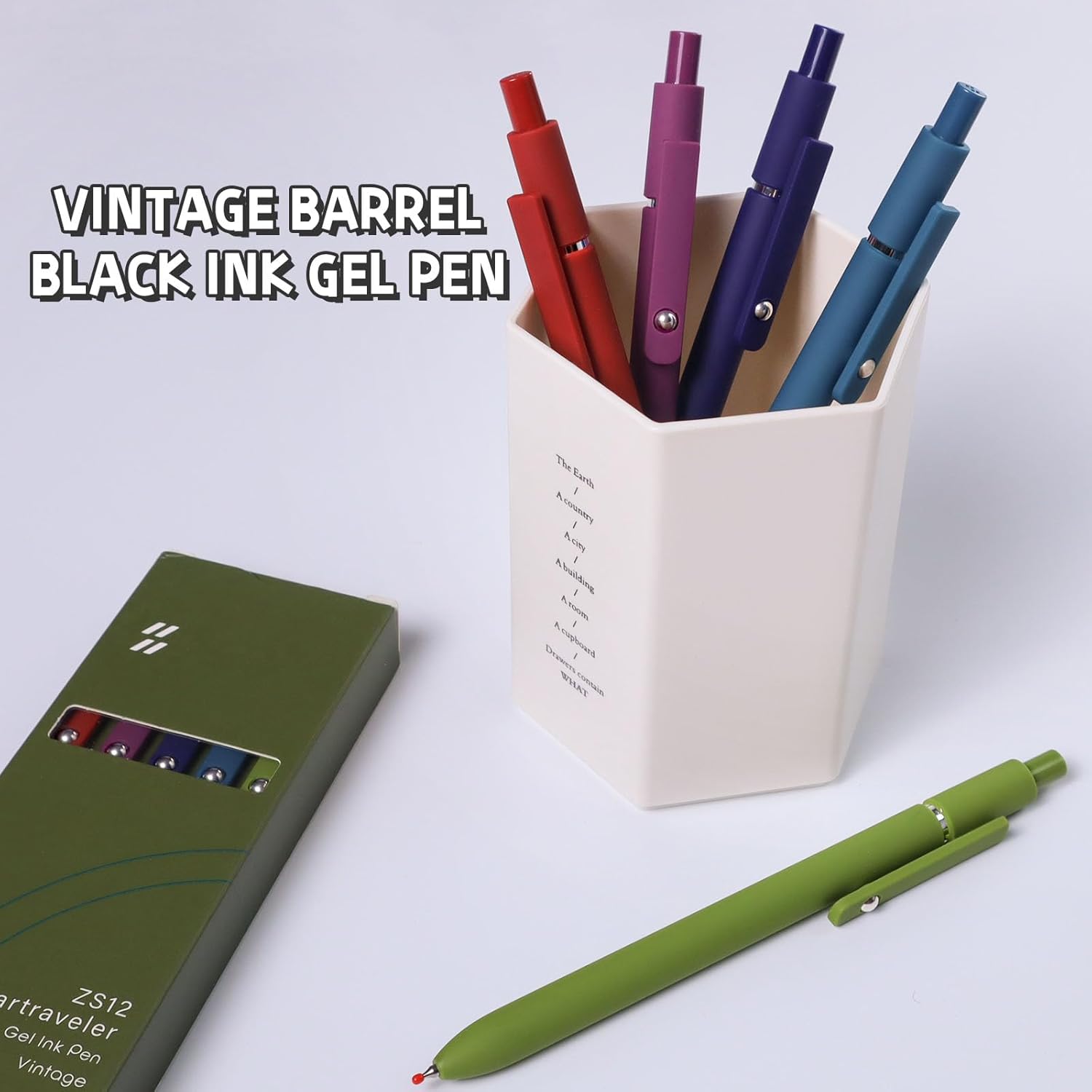 Thumbnail 5 de UIXJODO 0.5mm Gel Ink Pen Smooth Grip