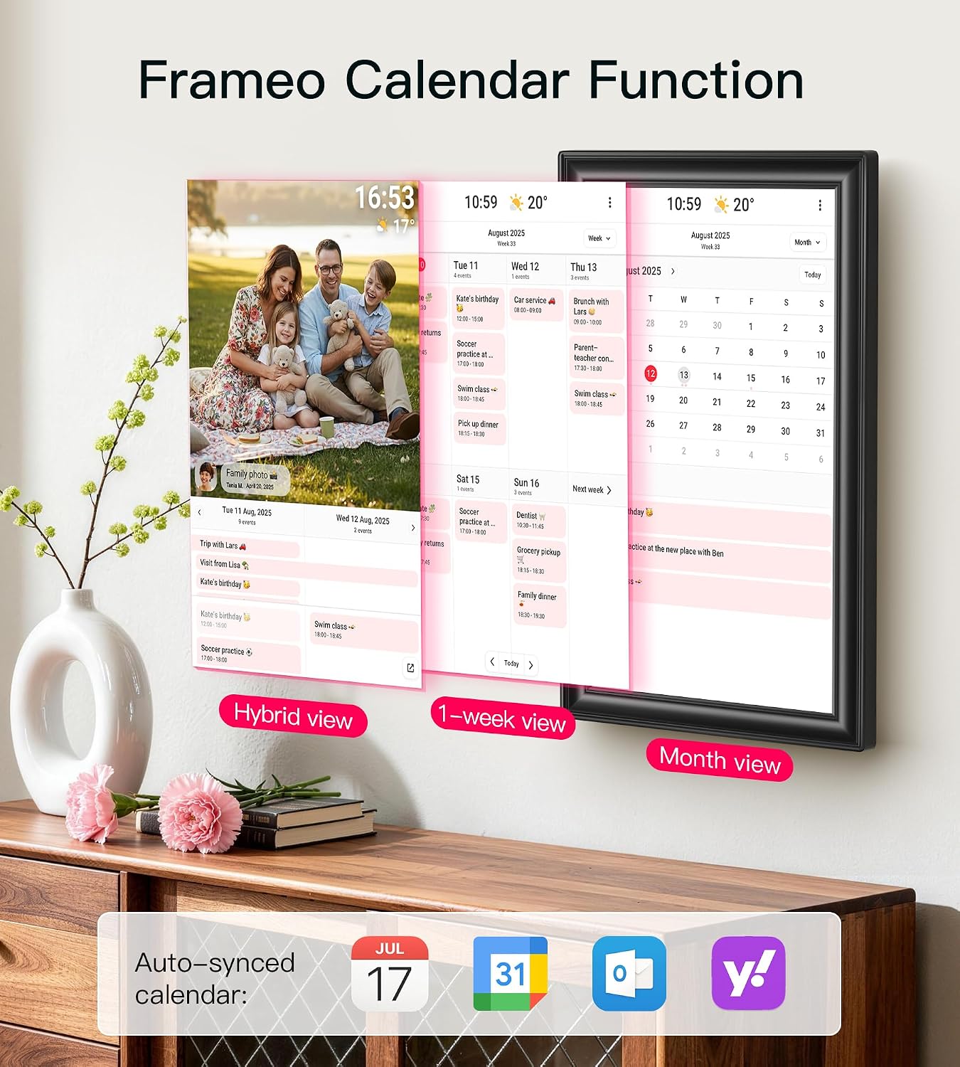 Thumbnail 5 de 64GB Frameo 15.6" Digital Picture Frame