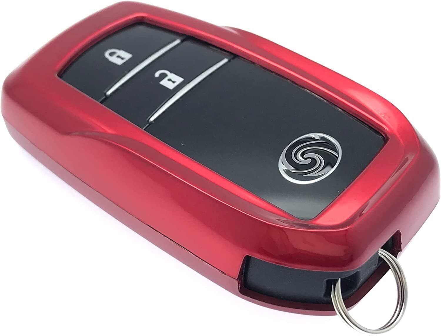 Detalle de Nordecco Gloss Key Case for Mazda 2 Hybrid 2024 Keyless Remote Smart (Red)