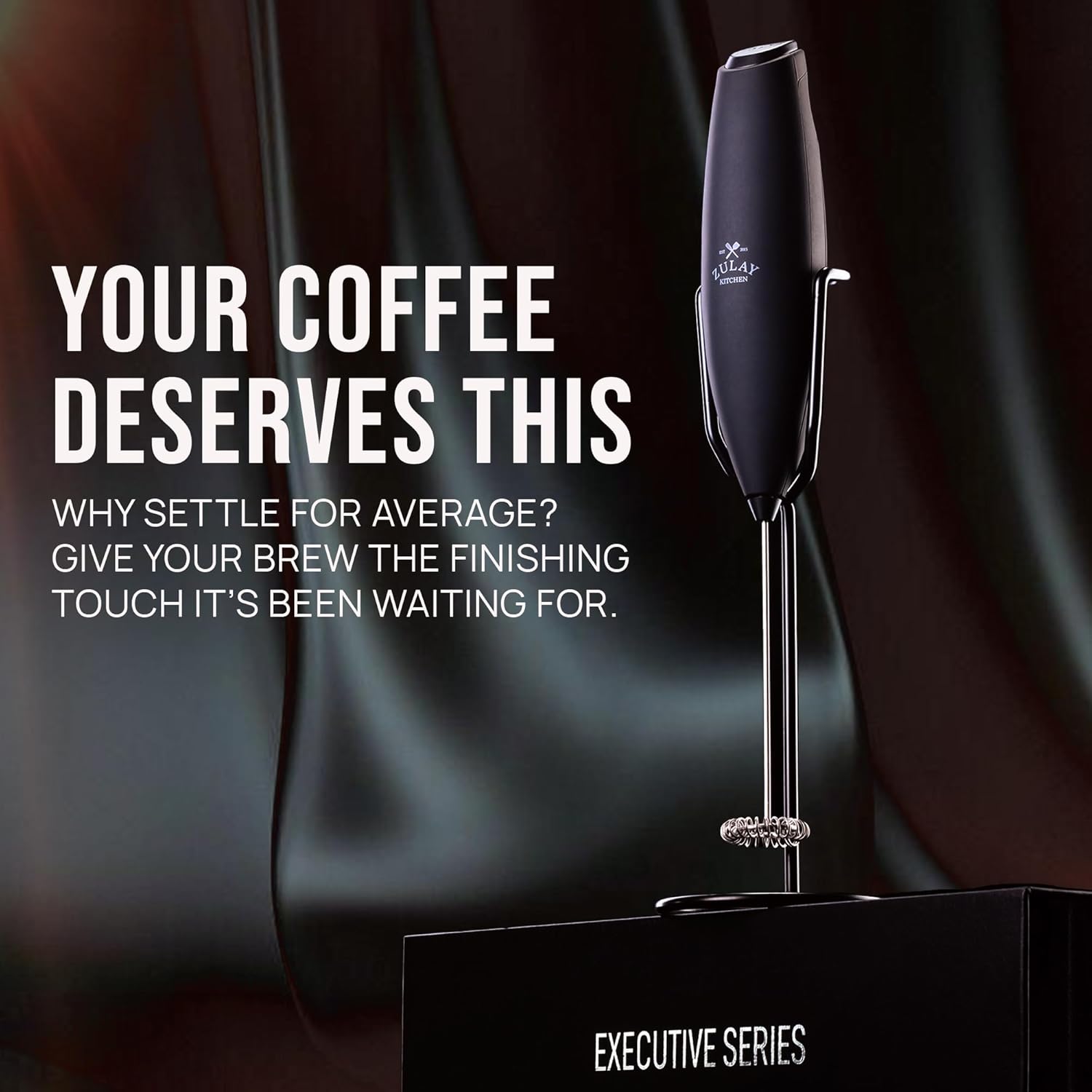 Thumbnail 5 de Zulay Executive Series Milk Frother Wand 🥛