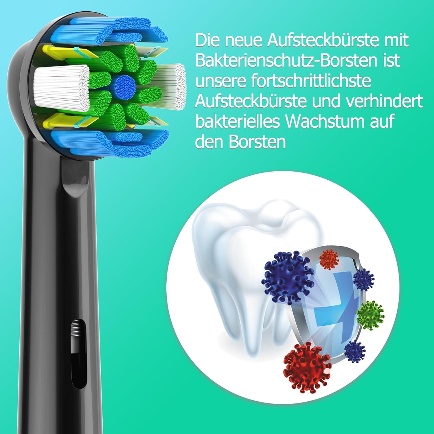 Thumbnail 5 de WENS Sensitive Aufsteckbürsten 16er Pack