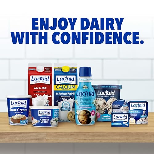 Thumbnail 4 de Lactaid Original Strength Lactose Intolerance Caplets, 120 Ct