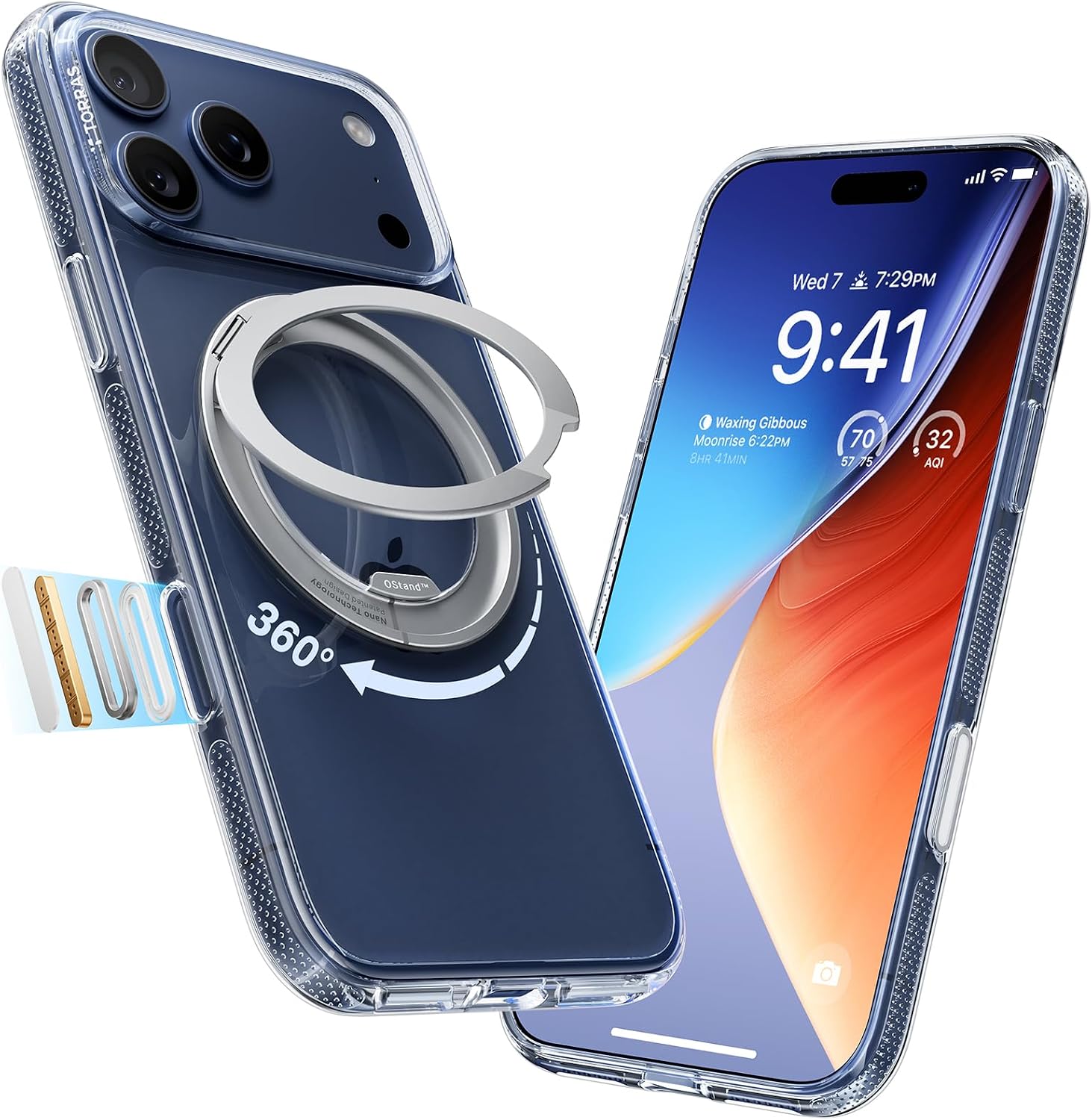 Detalle de TORRAS 360 for iPhone 17 Pro Max
