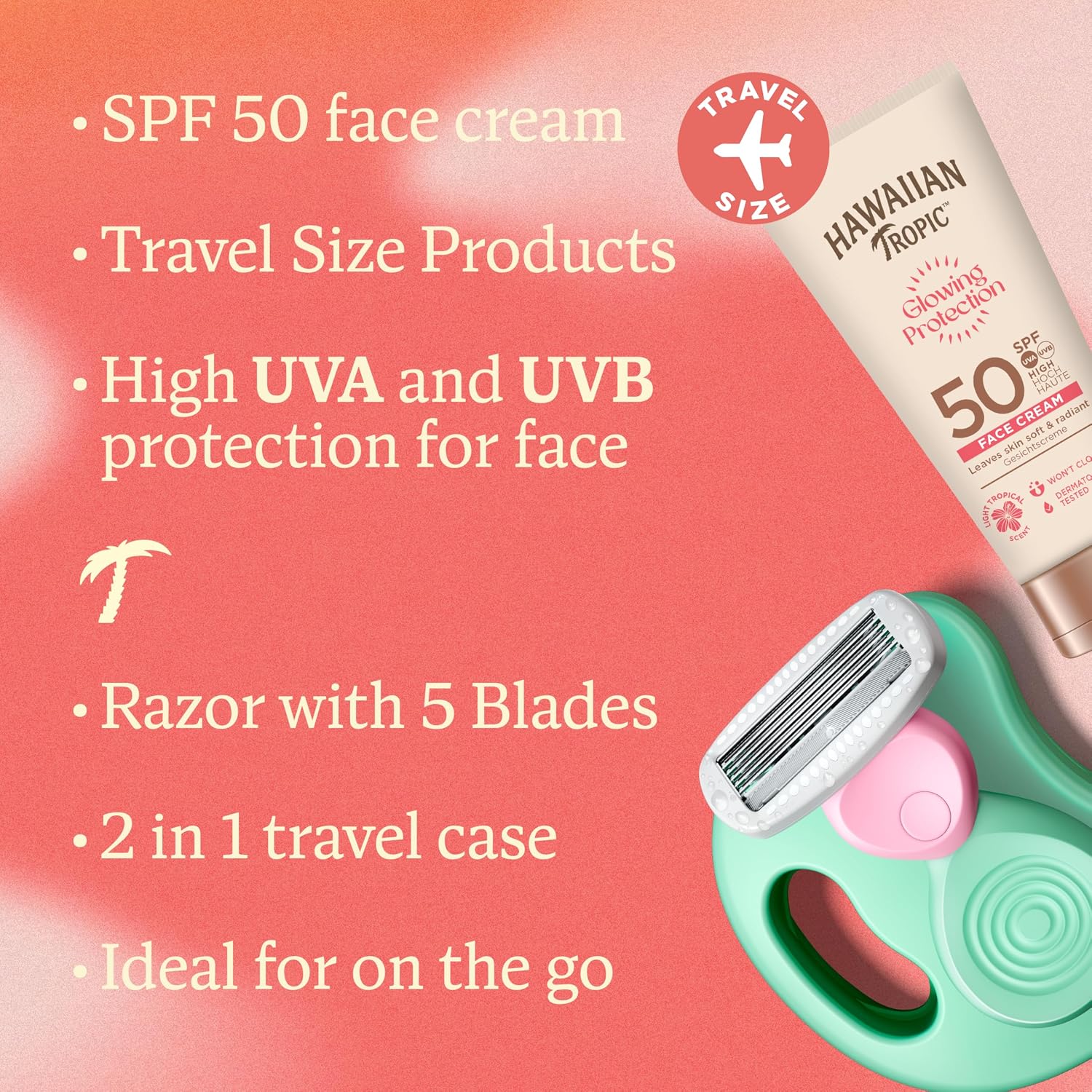 Thumbnail 1 de Wilkinson Sword Intuition and Hawaiian Tropic Summer Essential Gift Set