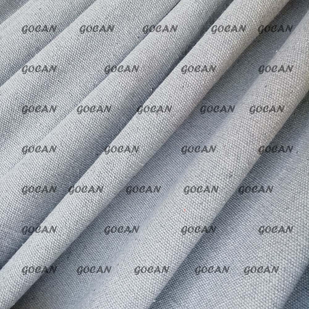 Detalle de GOCAN Brazilian Double Hammock 2 Person Extra Large Canvas 220x150cm (XXL) Grey