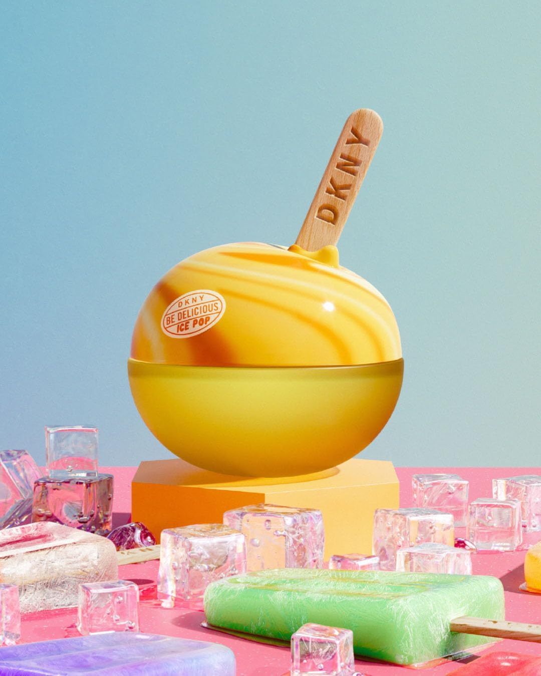 Detalle de DKNY Be Delicious Ice Pop Citrus Splash EDP Donna 50 ml – Scheda di acquisto