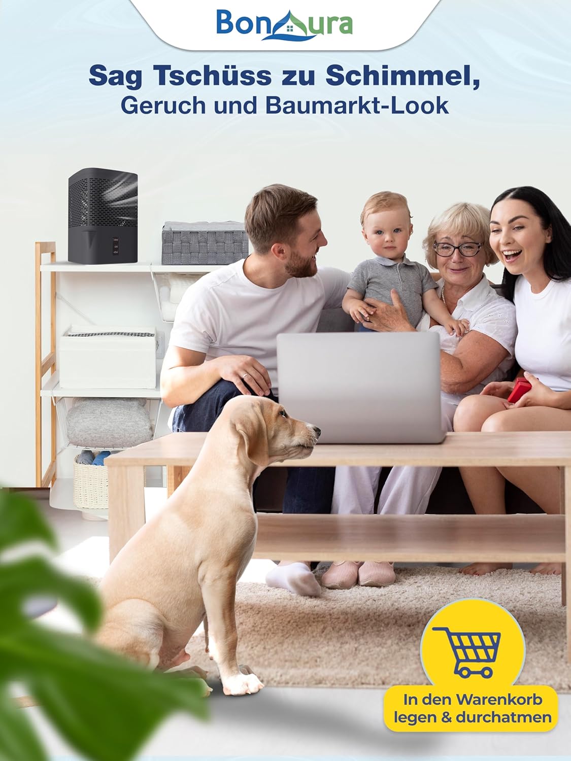 Thumbnail 6 de BonAura Luftentfeuchter 680 g Granulat