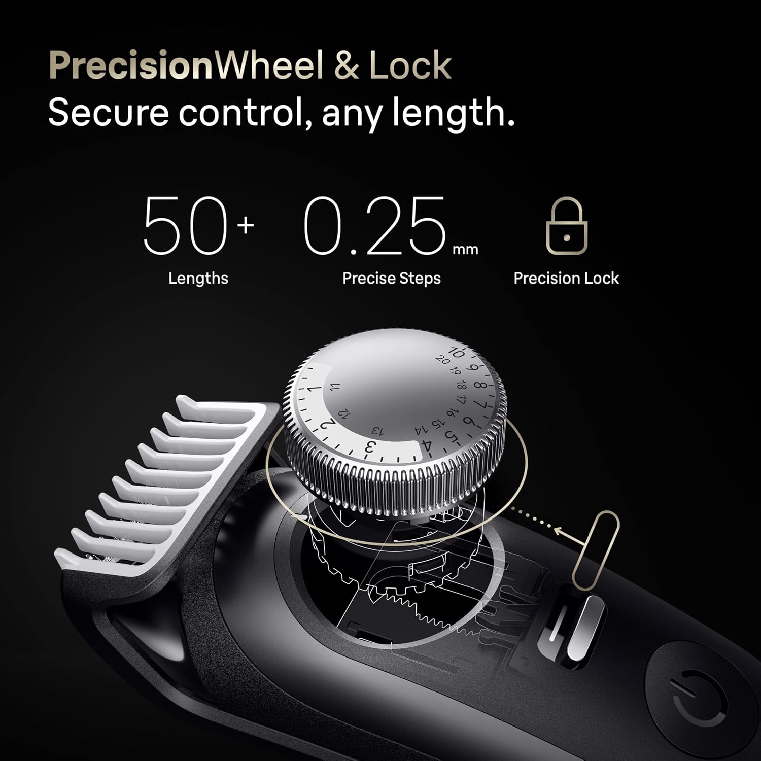 Thumbnail 3 de Braun BT9565 Beard Trimmer 180 Min