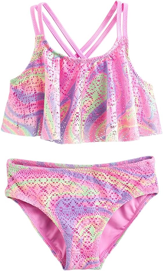 Thumbnail 6 de Two Piece Hawaiian Bikini Swimsuit for Toddler Girls (3–12 Years)