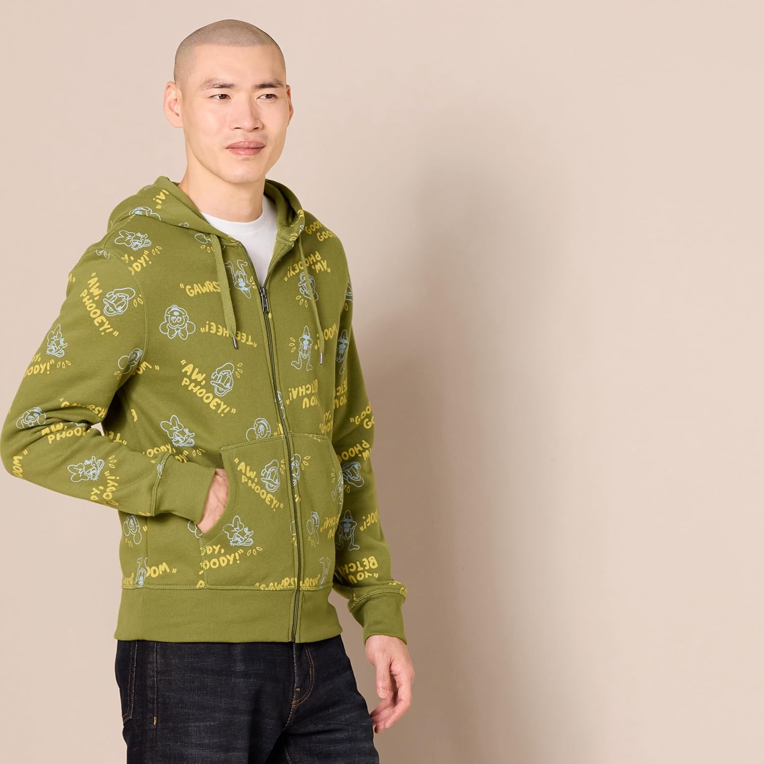 Thumbnail 2 de Amazon Essentials Disney | Marvel | Star Wars Men’s Fleece Full-Zip Hoodie Sweatshirt (Big & Tall)