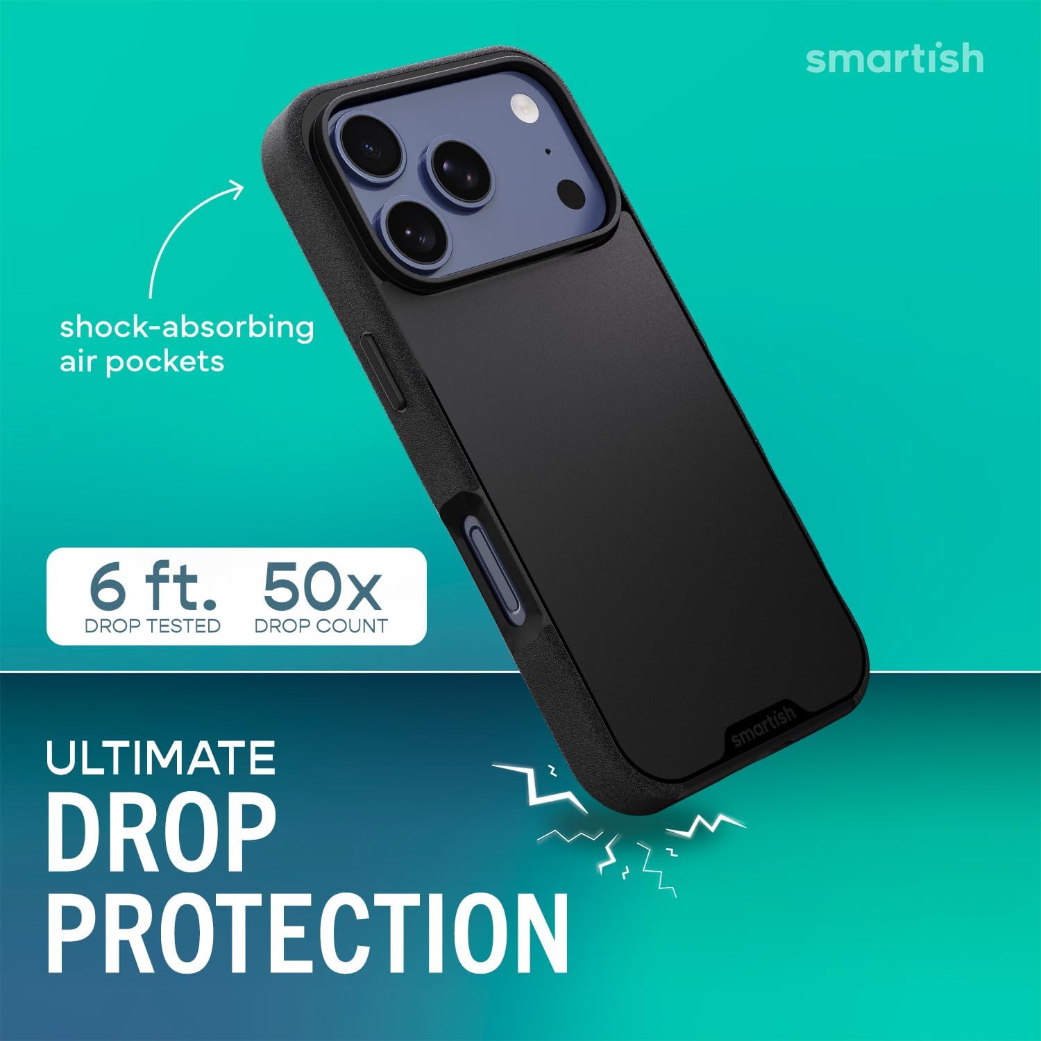 Detalle 2 de Smartish Gripmunk iPhone 17 Pro MagSafe Case