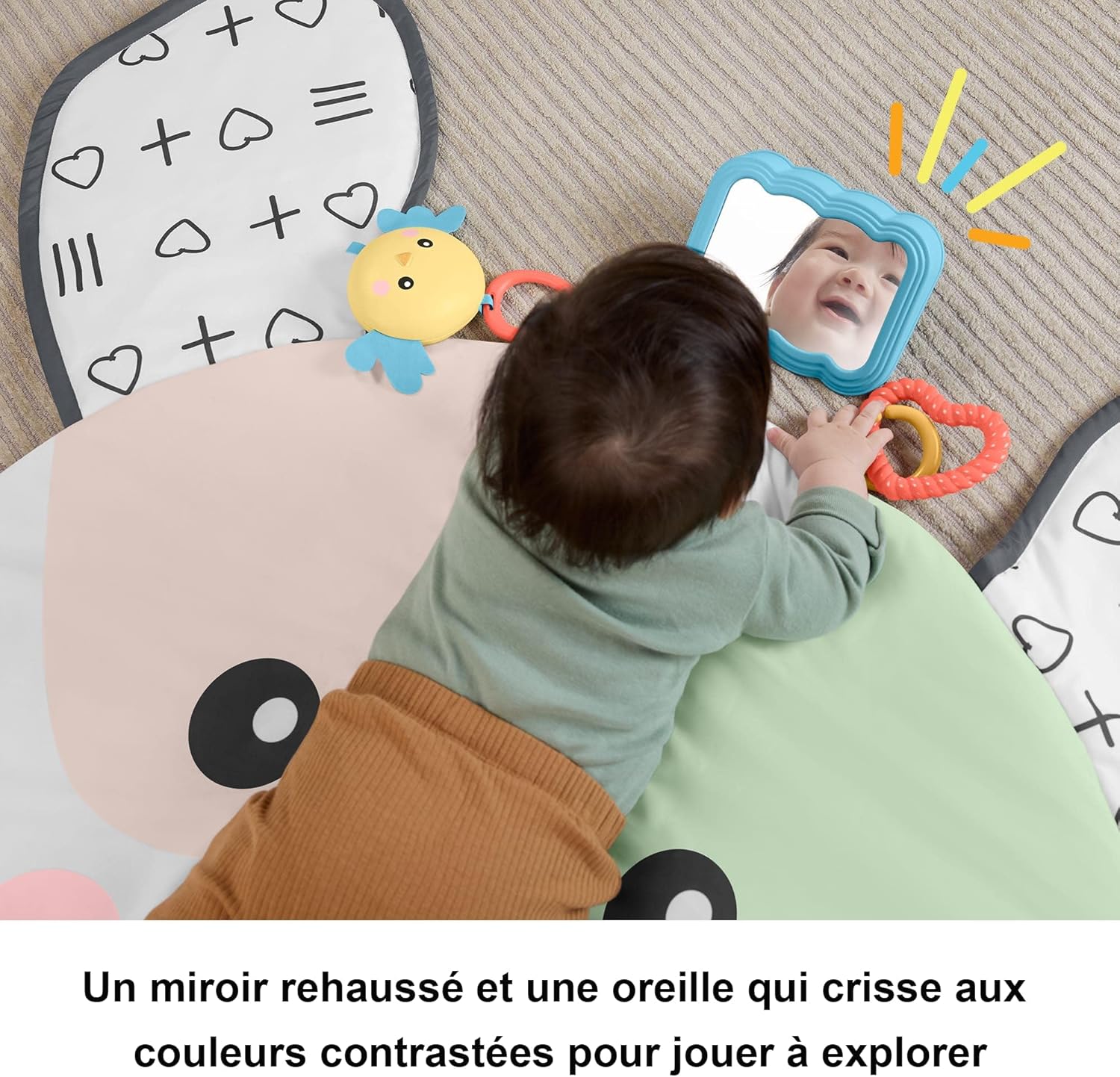 Thumbnail 2 de Fisher-Price Tapis de Jeu Géant Chiot pour bébé dès la naissance