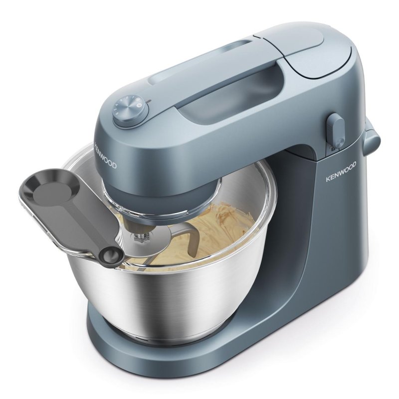 Detalle de Robot de cocina Kenwood KZM35.000GY 4L 800W Azul – rotación planetaria y rendimiento profesional