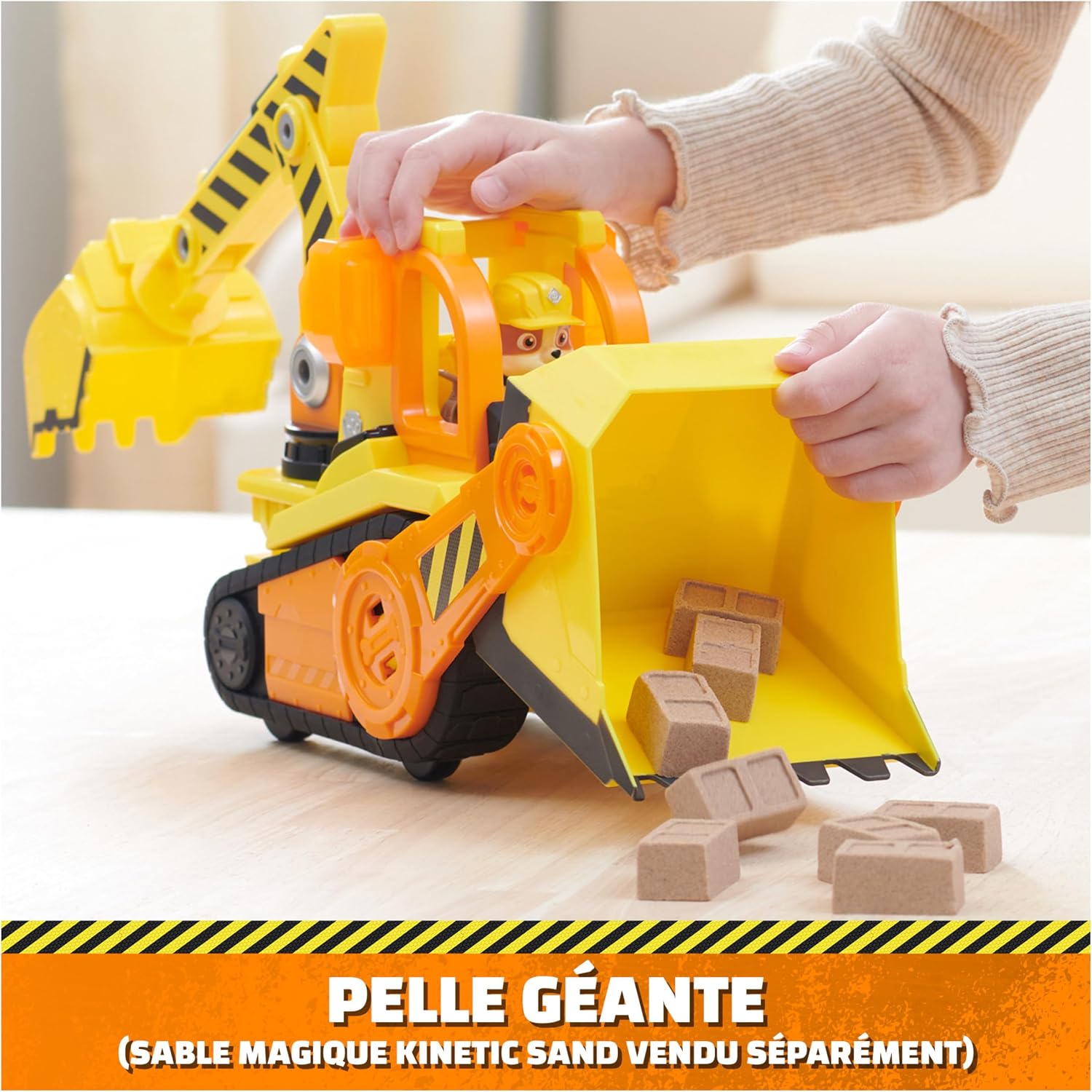 Detalle 2 de Ruben & Compagnie – Véhicule Deluxe Ruben (voiture figurine Pat Patrouille) pour enfants 3 ans et +