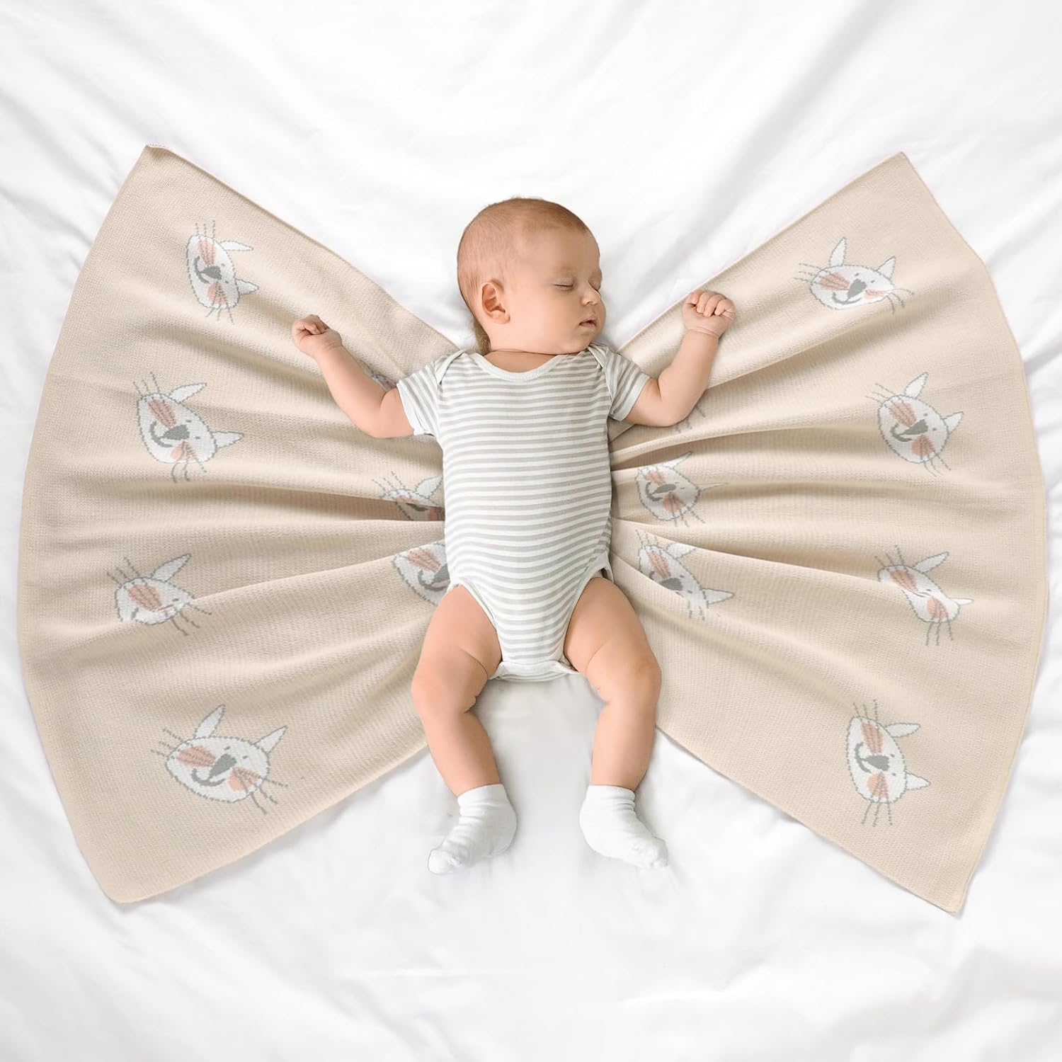 Thumbnail 2 de Hadetoto Baby Blanket for Newborn