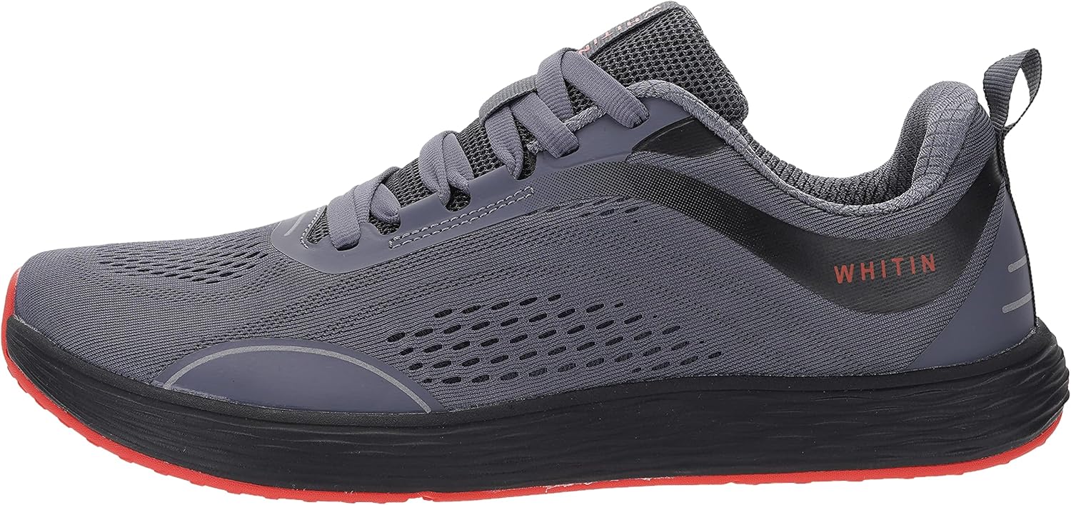 Detalle de WHITIN Men’s Zero Drop Running Shoes with Wide Toe Box